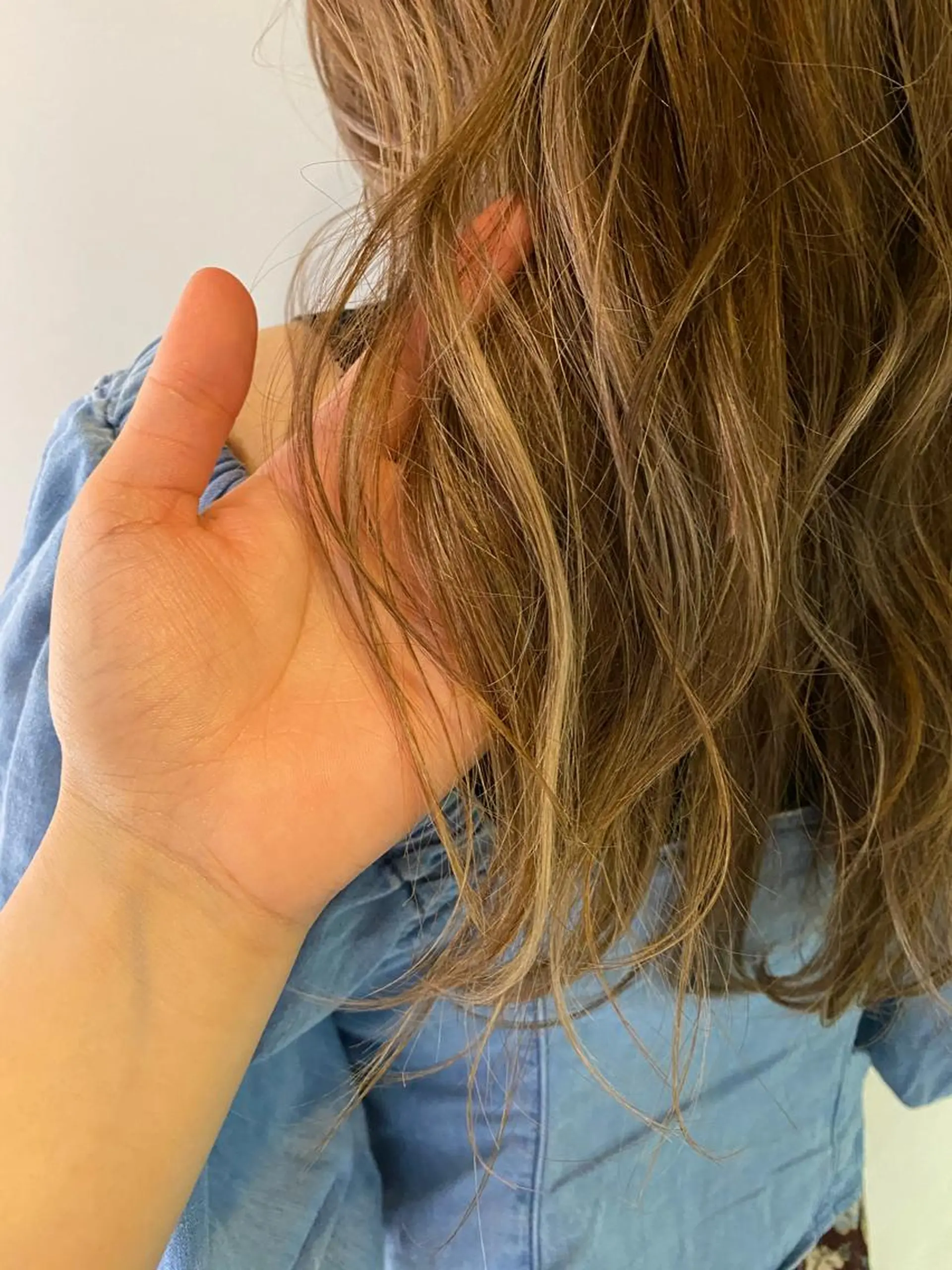 ロング カラー カット ヘアカラー トリートメント ikeda shioriのヘアスタイル
