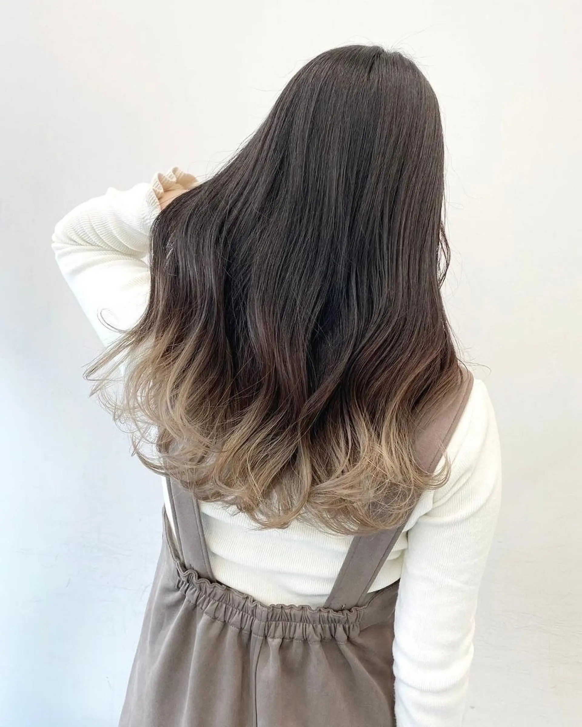 カラー ロング ヘアカラー トリートメント 【公式】amble luxe池袋東口♻️のヘアスタイル