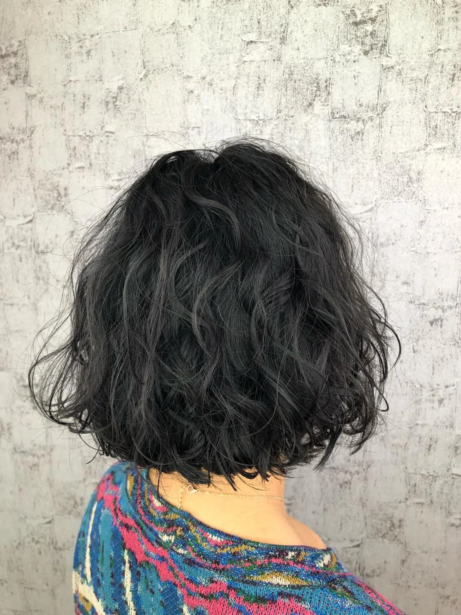 ミディアム パーマ ミディアムパーマ 透明感カラー✨ツヤ髪 廣畑昌志のヘアスタイル