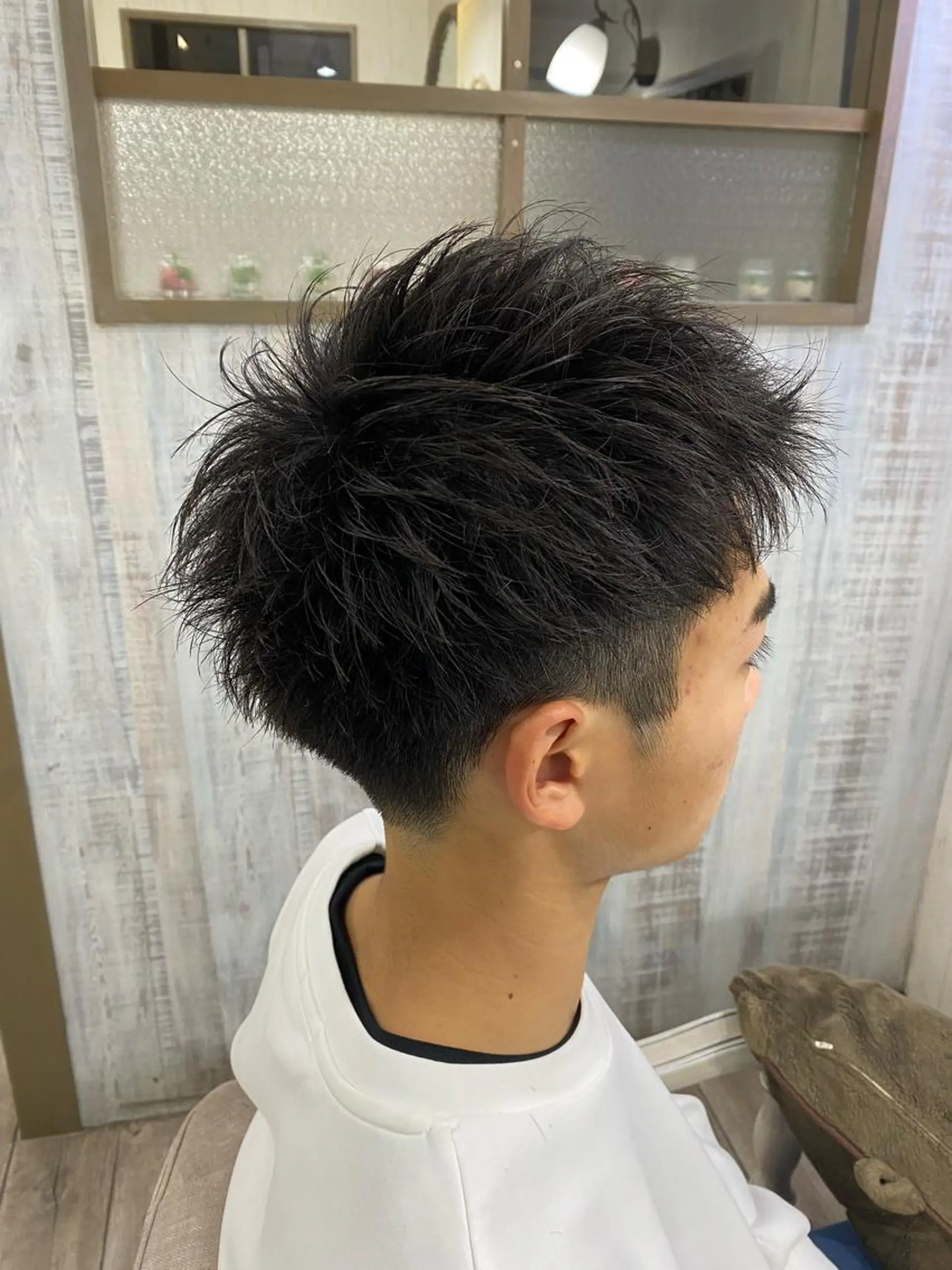 メンズ カット イシジマ タカナリのヘアスタイル