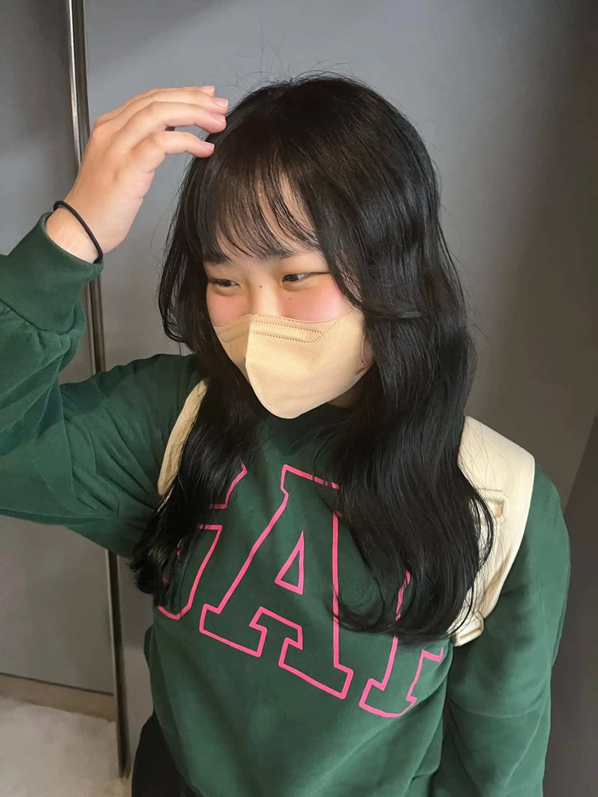 ロング カラー ヘアアレンジ qulim所属・櫻井 はるなのヘアスタイル
