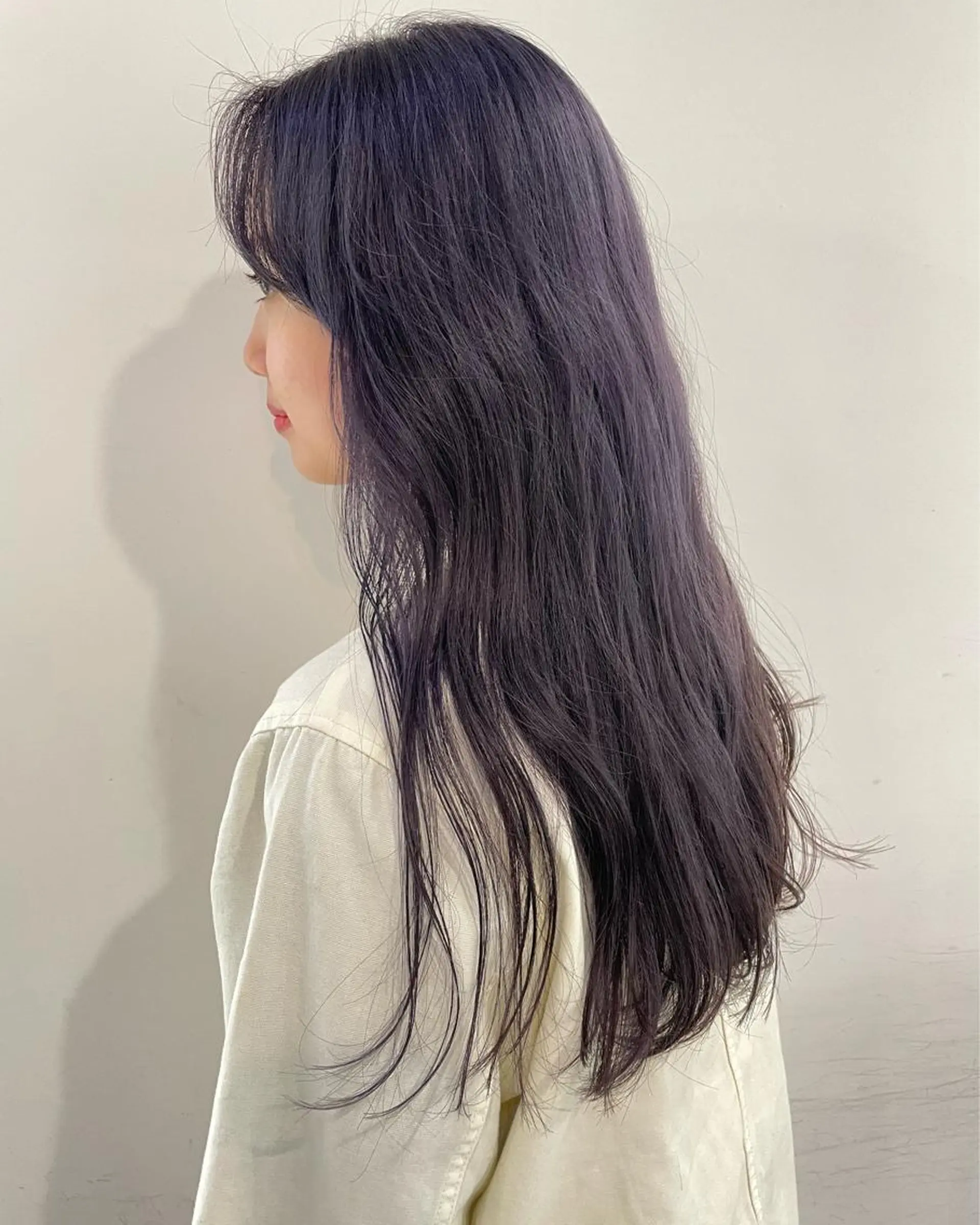 ロング カラー silo所属・silo MOKA 顔周りカット🦦のヘアスタイル