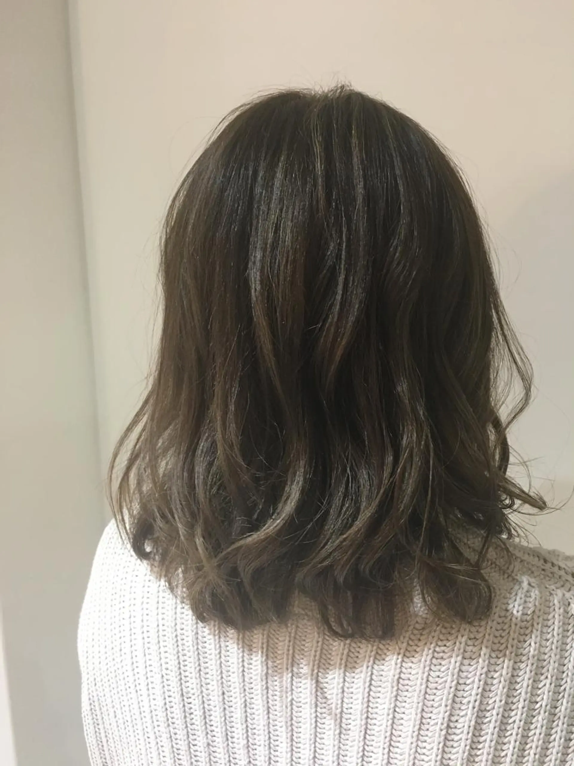 ミディアム カラー ベージュカラー トリートメント ヘアカラー トリートメント hair  design nico*  ヘアデザイン ニコ所属・中間 将人のヘアスタイル