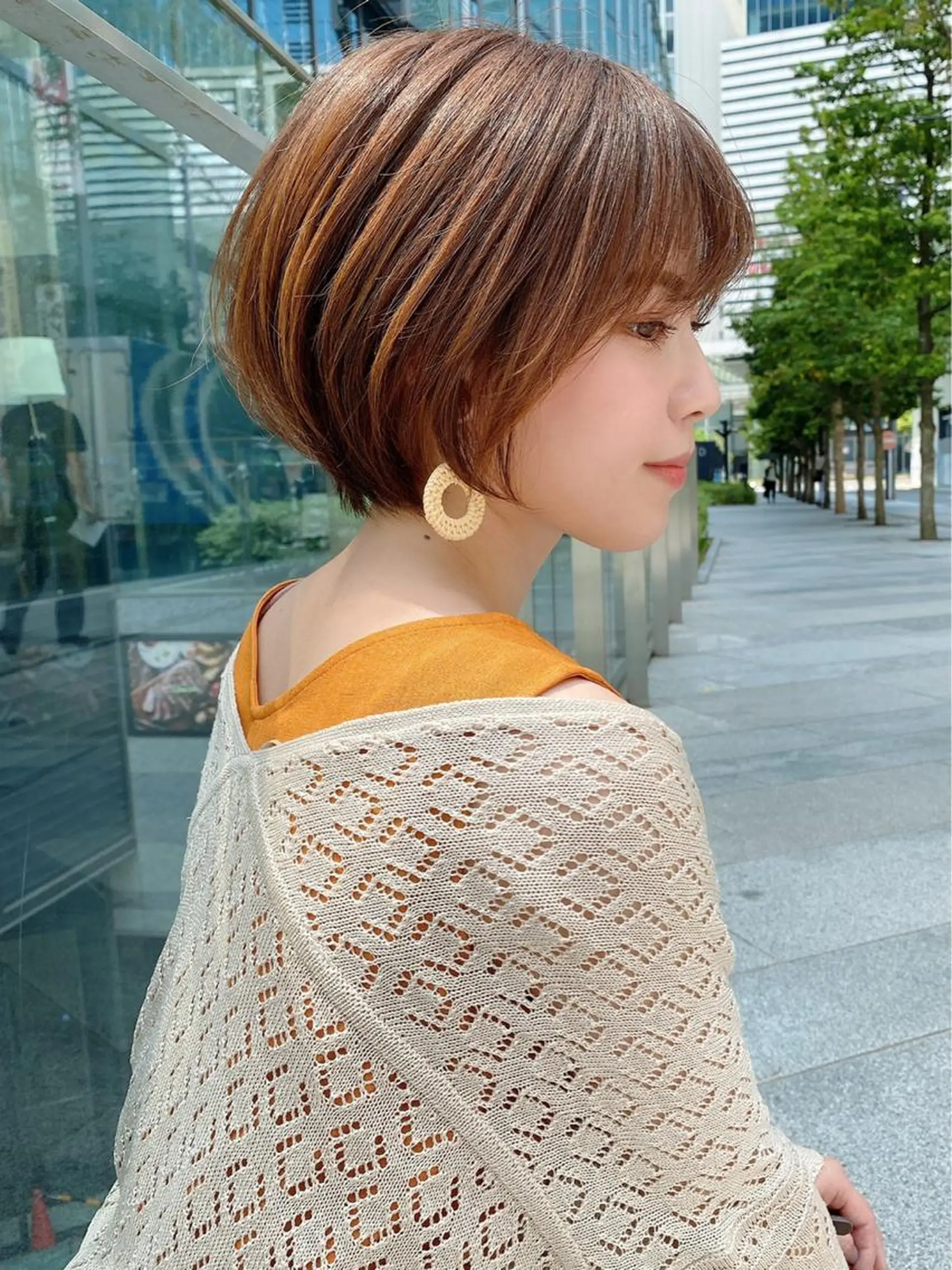 ショート カラー 韓国ヘア/髪質改善 /Harunaのヘアスタイル