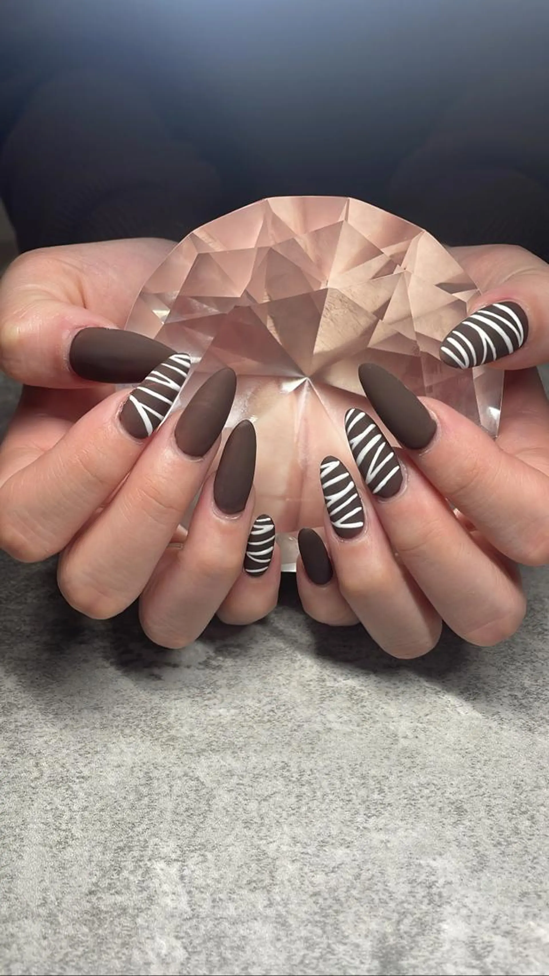 ネイル マットネイル shark_nail Aのネイルデザイン