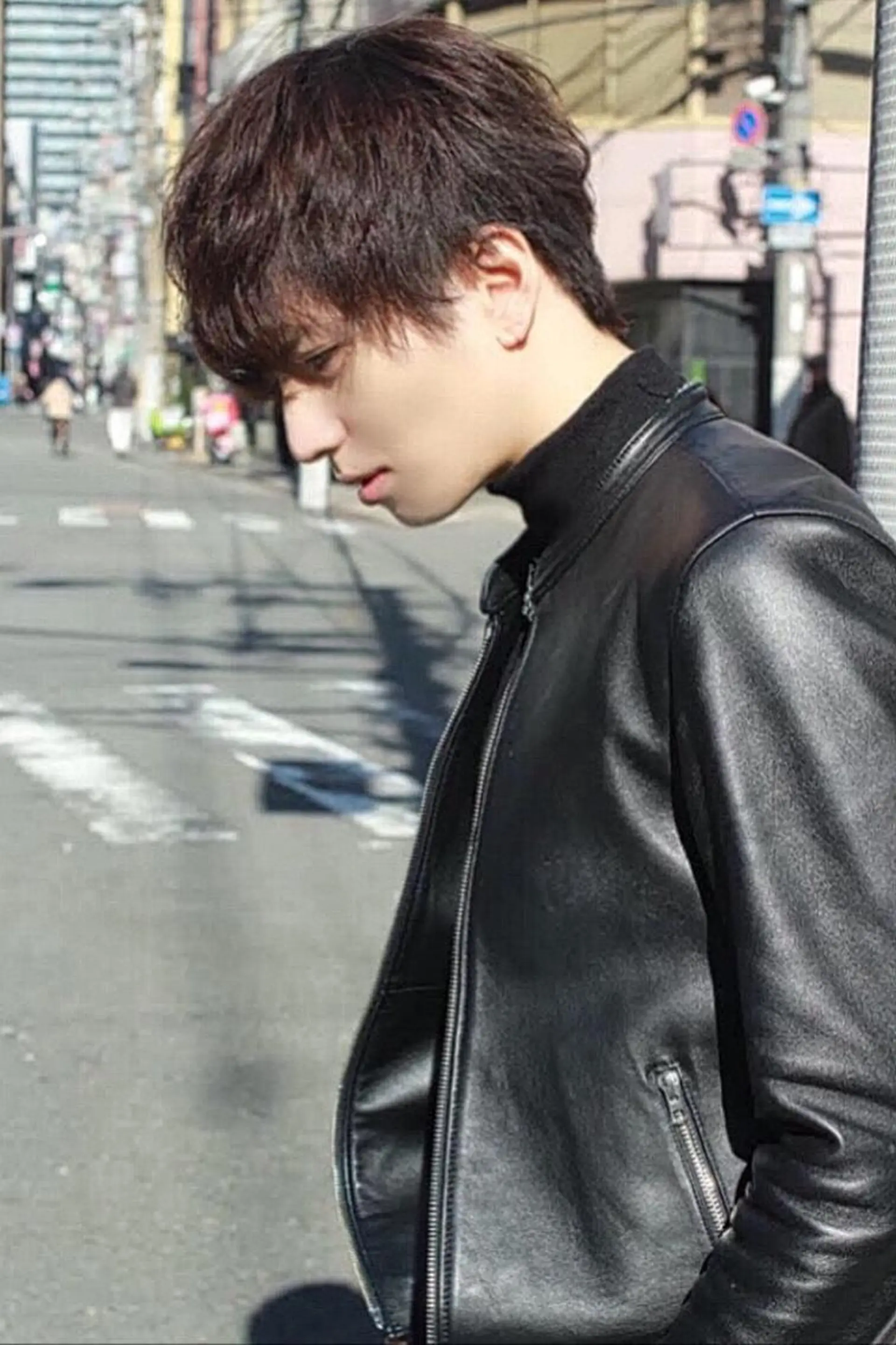 ショート カラー メンズ 曲がる縮毛矯正 髪質改善/西尾 幸樹のヘアスタイル