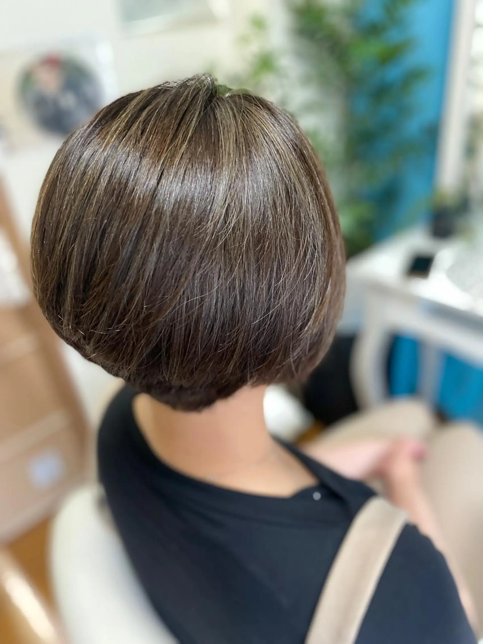 ショート カラー ハイライトカラー ハイライト ヘアカラー トリートメント hairmake Sakura松本真理のヘアスタイル