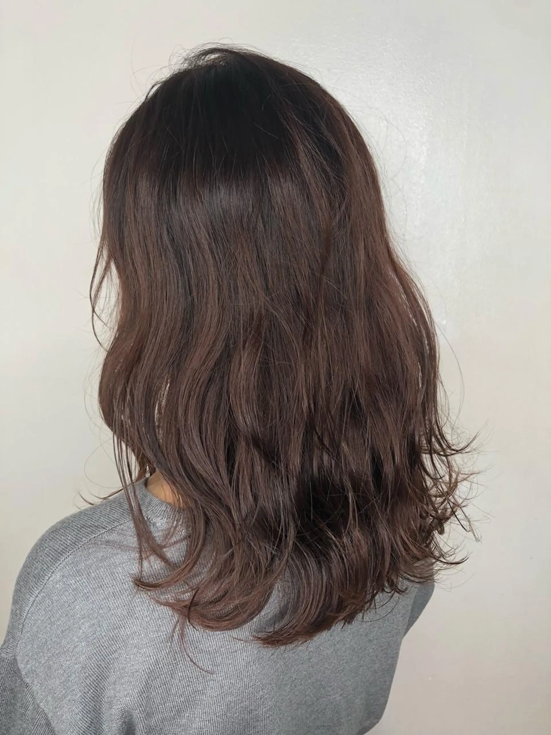 セミロング カラー ピンクカラー バイオレットカラー aimée/ まつ毛&眉毛サロンのマツエク・マツパデザイン