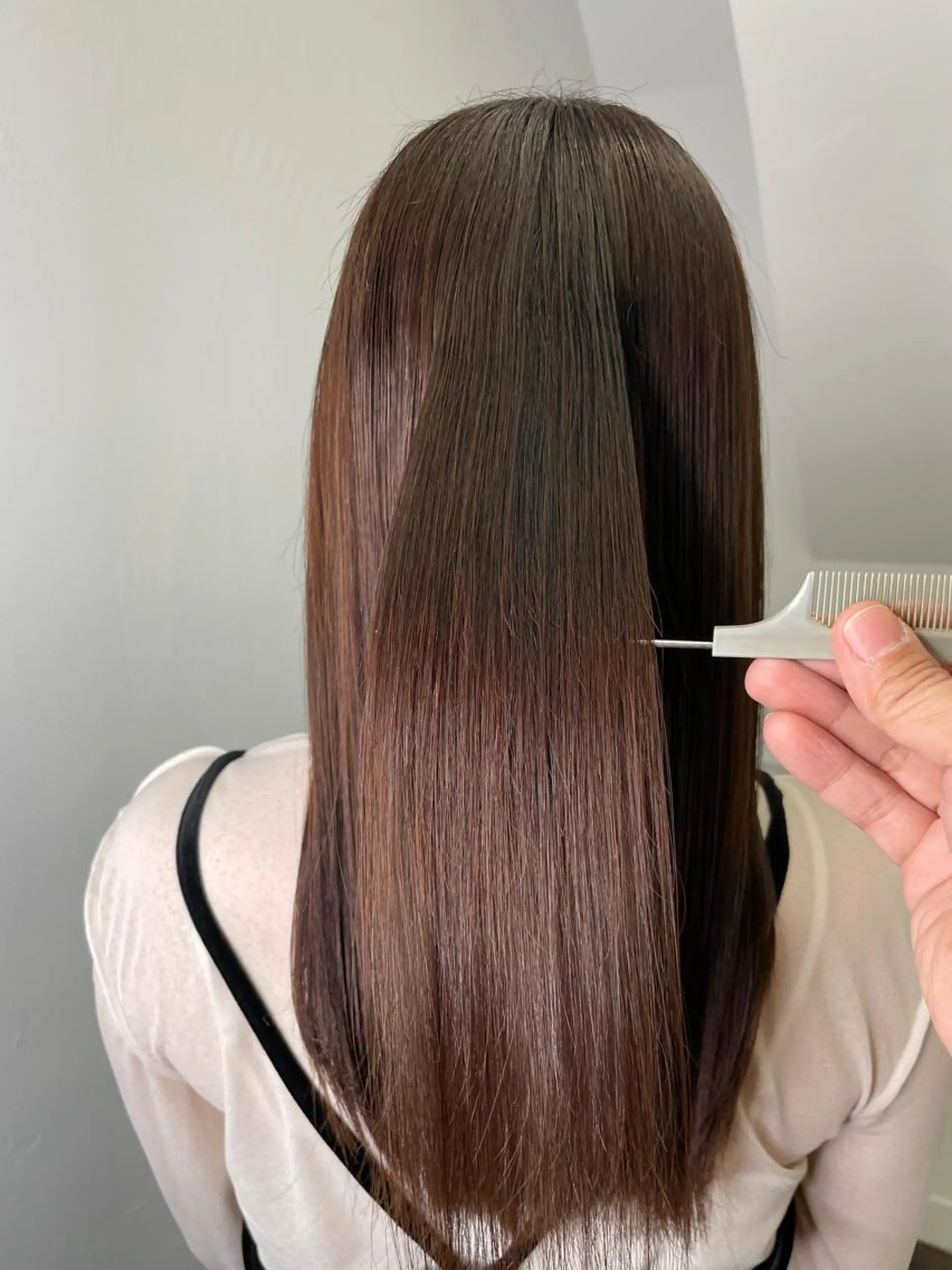 セミロング Michel by chainon ミッシェルバイシェノン所属・美髪職人/傷ませない カラー/橋本拓弥のヘアスタイル