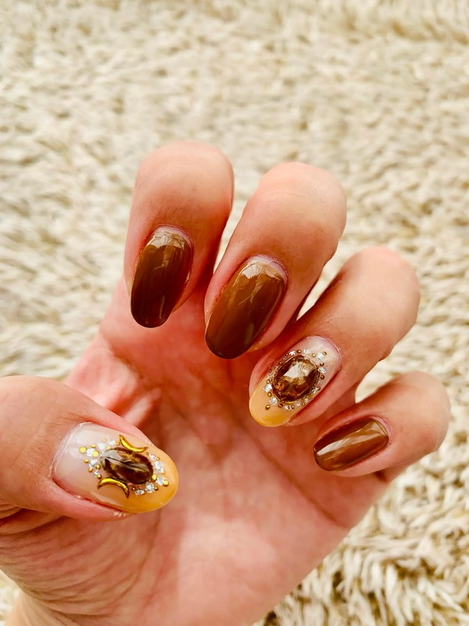 ネイル ハンドネイル 大崎 奈々のネイルデザイン