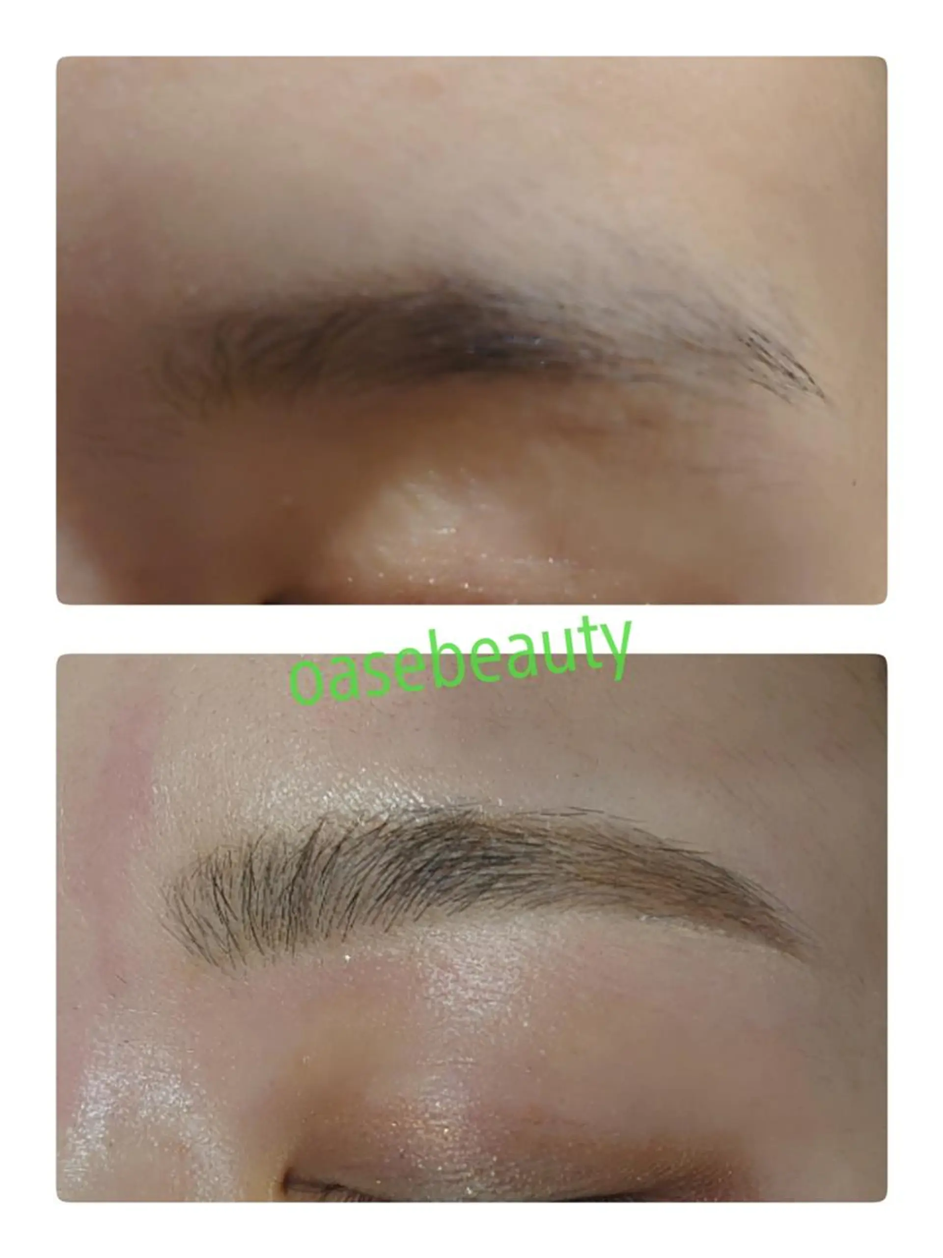 ワックス脱毛 OASE アイラッシュの眉毛・アイブロウイメージ