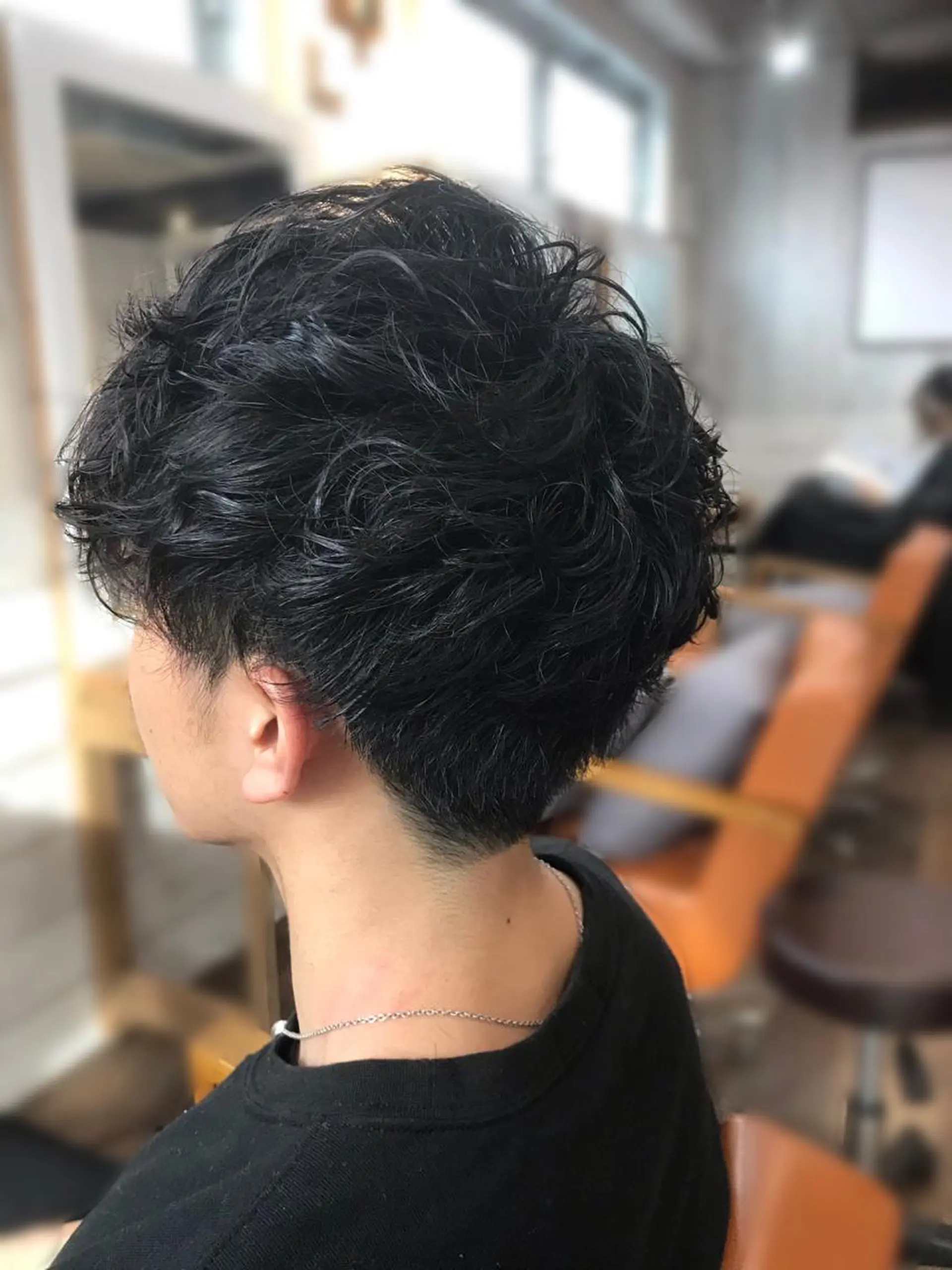 ショート パーマ メンズ カット パーマ ヘッドスパ newi赤羽 ✂️KEN✂️のヘアスタイル