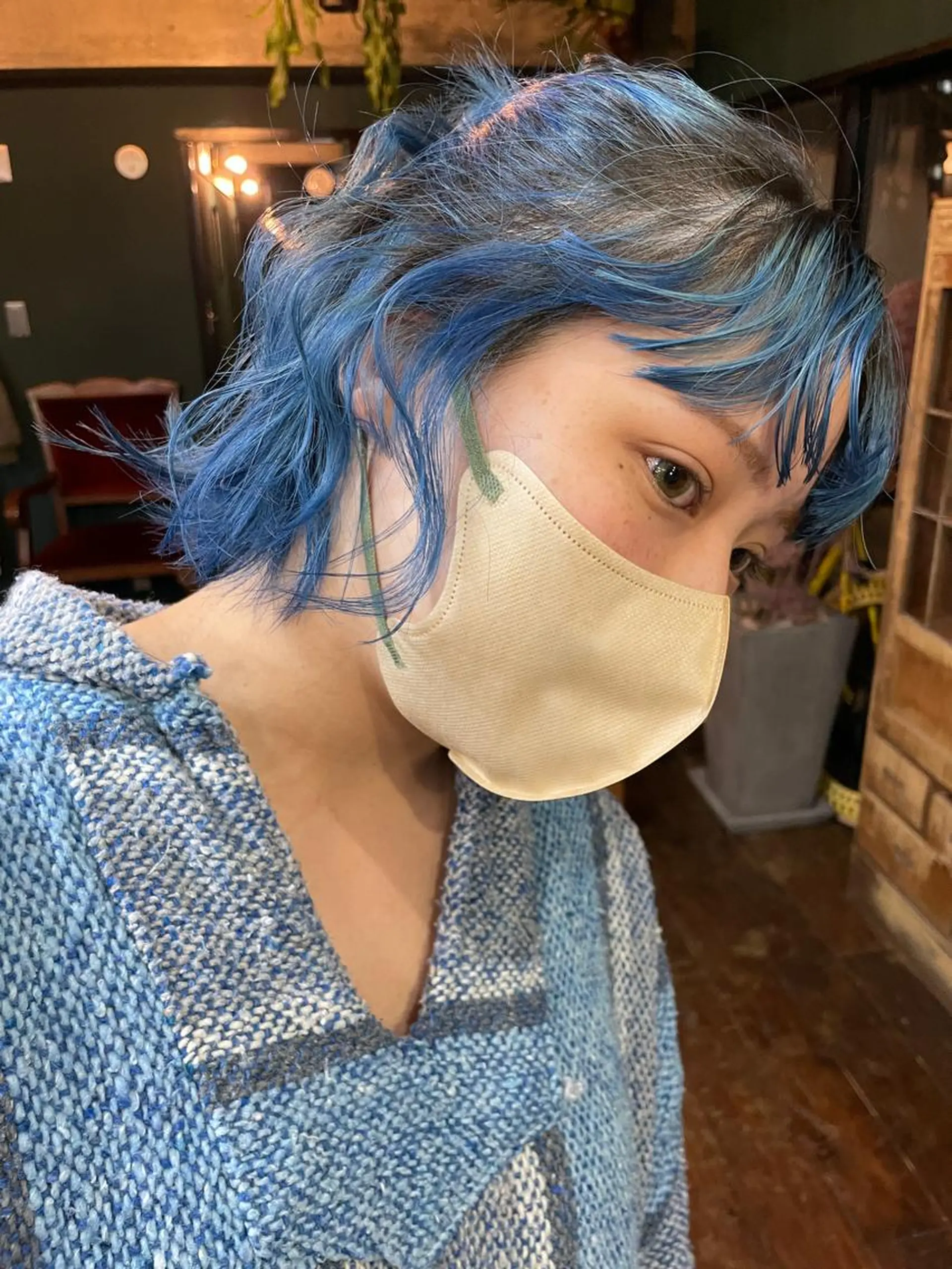 ミディアム カット ヘアカラー トリートメント vivre libre所属・vivre libreのヘアスタイル