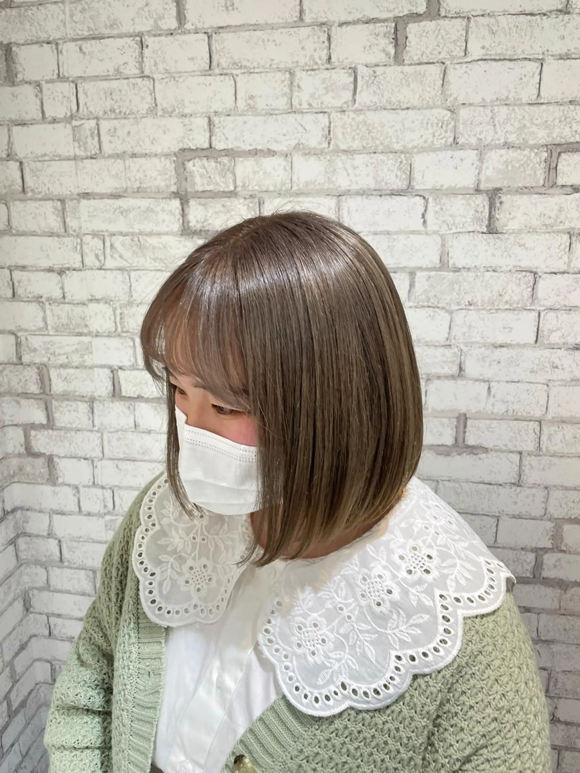 ショート カラー 低ダメージ特化🌱 佐野優斗のヘアスタイル