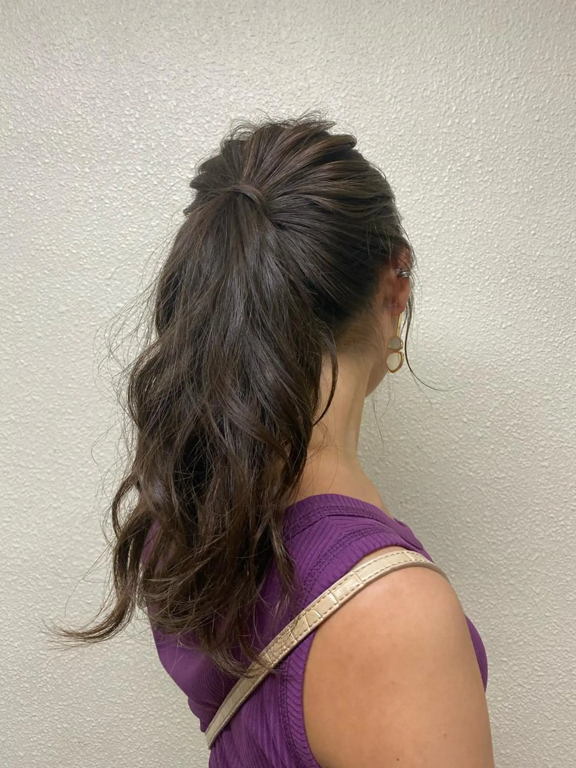 ロング カラー ヘアアレンジ ikeda shioriのヘアスタイル