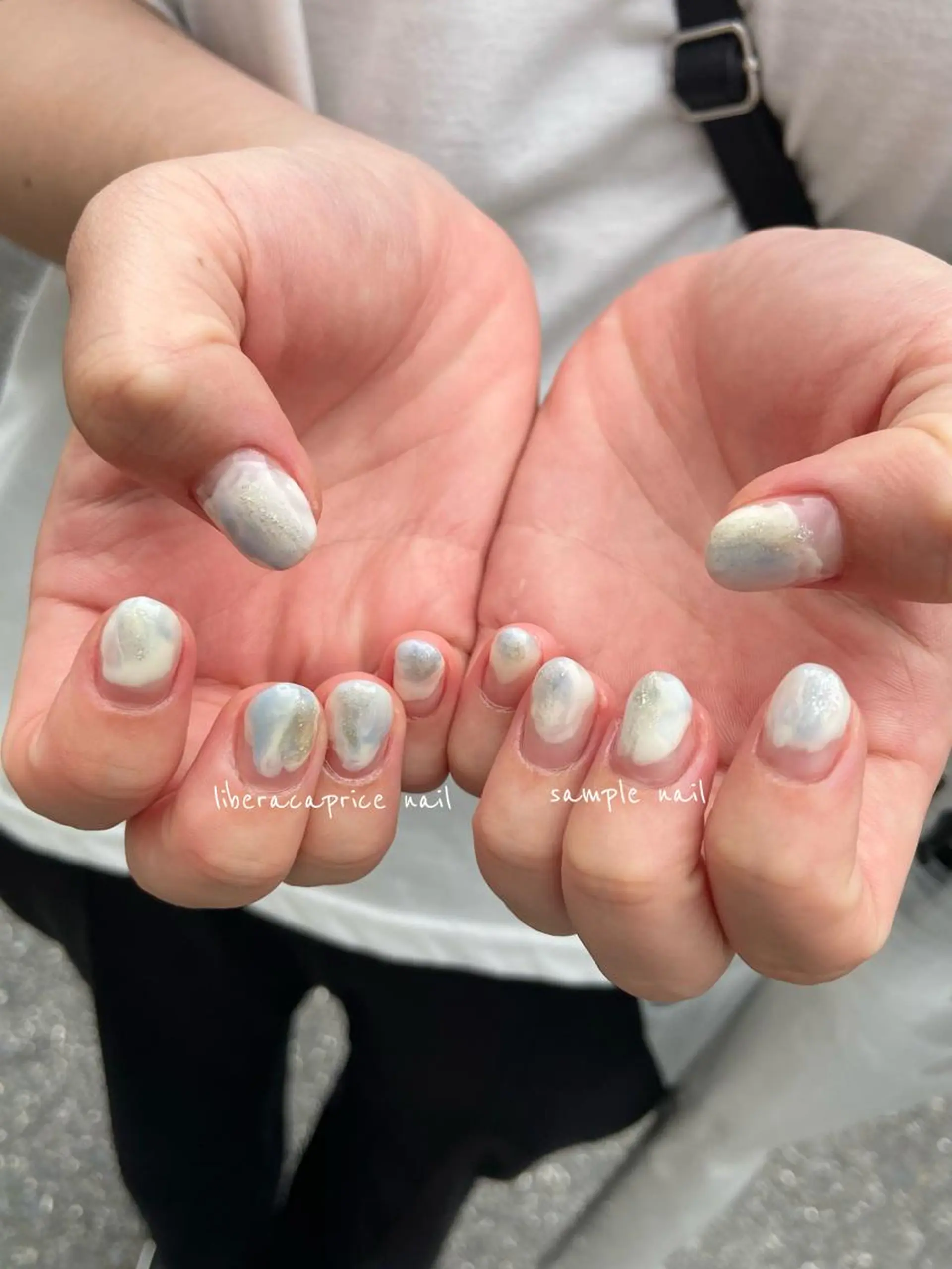 ネイル アートネイル フットネイル ジェルネイル ゴールド ミラーネイル ネイル・エステ afdlbcのネイルデザイン