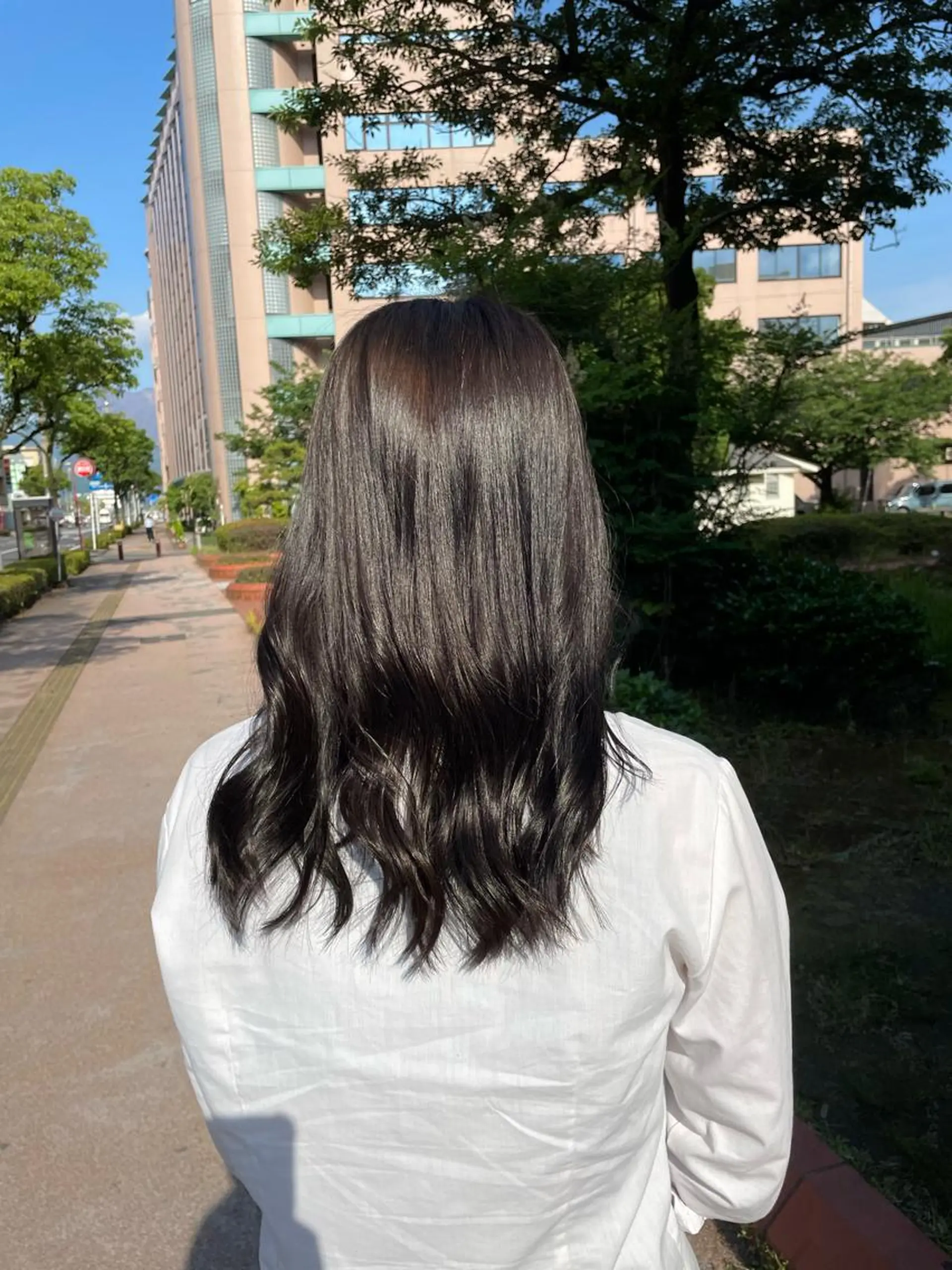 セミロング カラー ヘアカラー belle / anna🎀のヘアスタイル