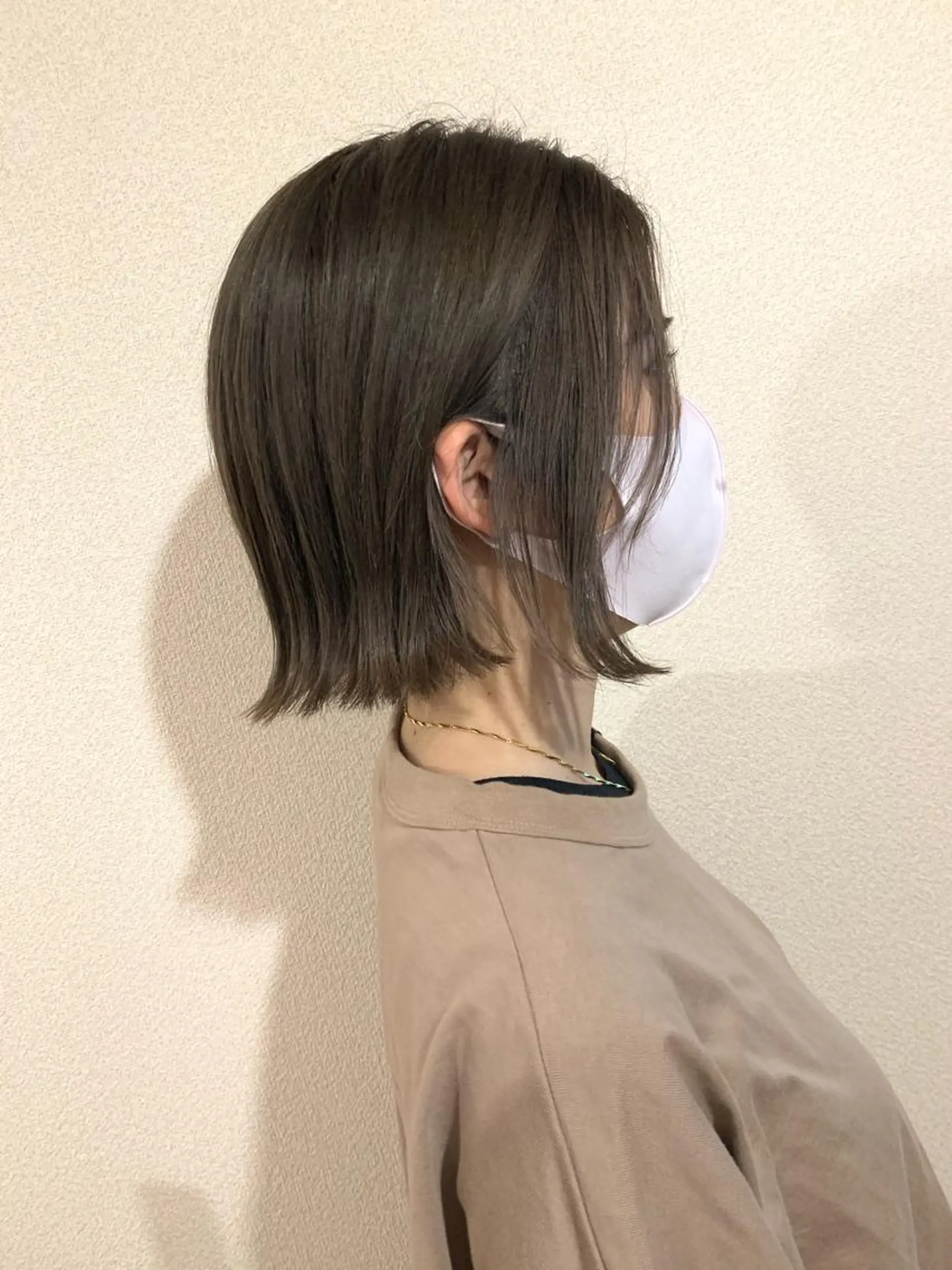 ショート 切りっぱなしボブ ボブ カット ヘアカラー ショート、ボブ特化 長島智彦のヘアスタイル