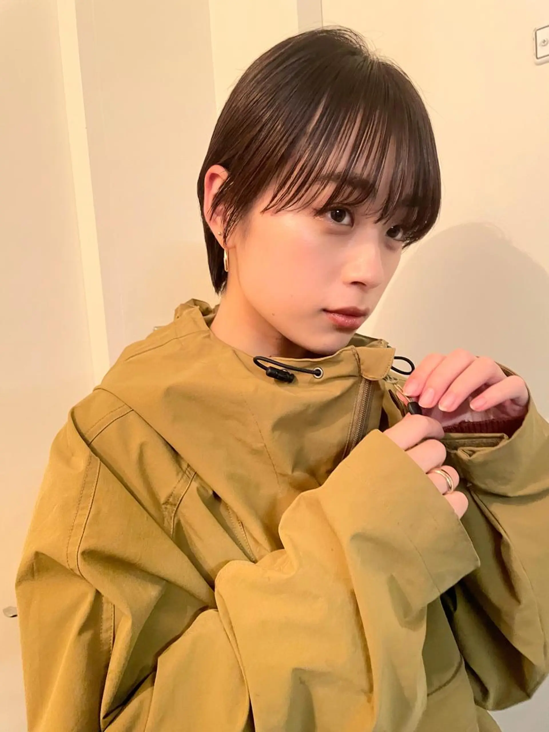 ショート ショートヘア コスメパーマ 佐藤　諒のヘアスタイル