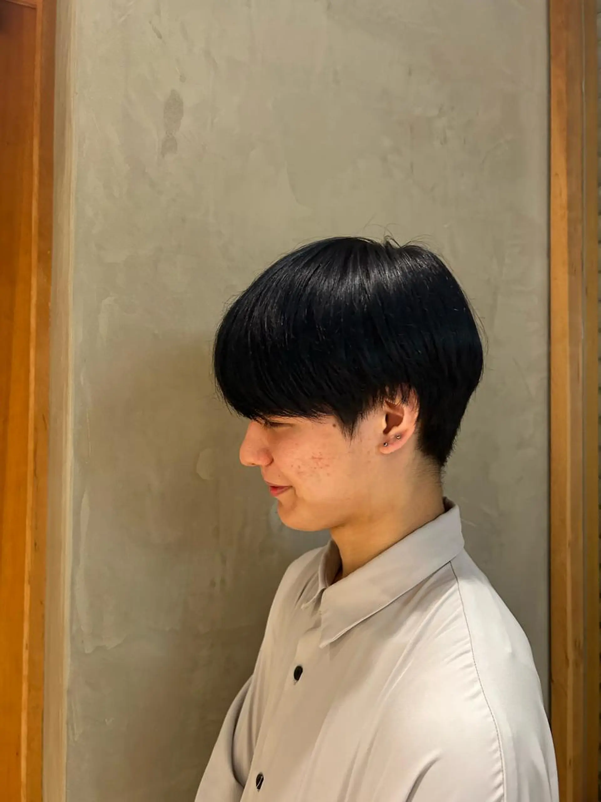 ショート カラー メンズ 成田 智彩のヘアスタイル