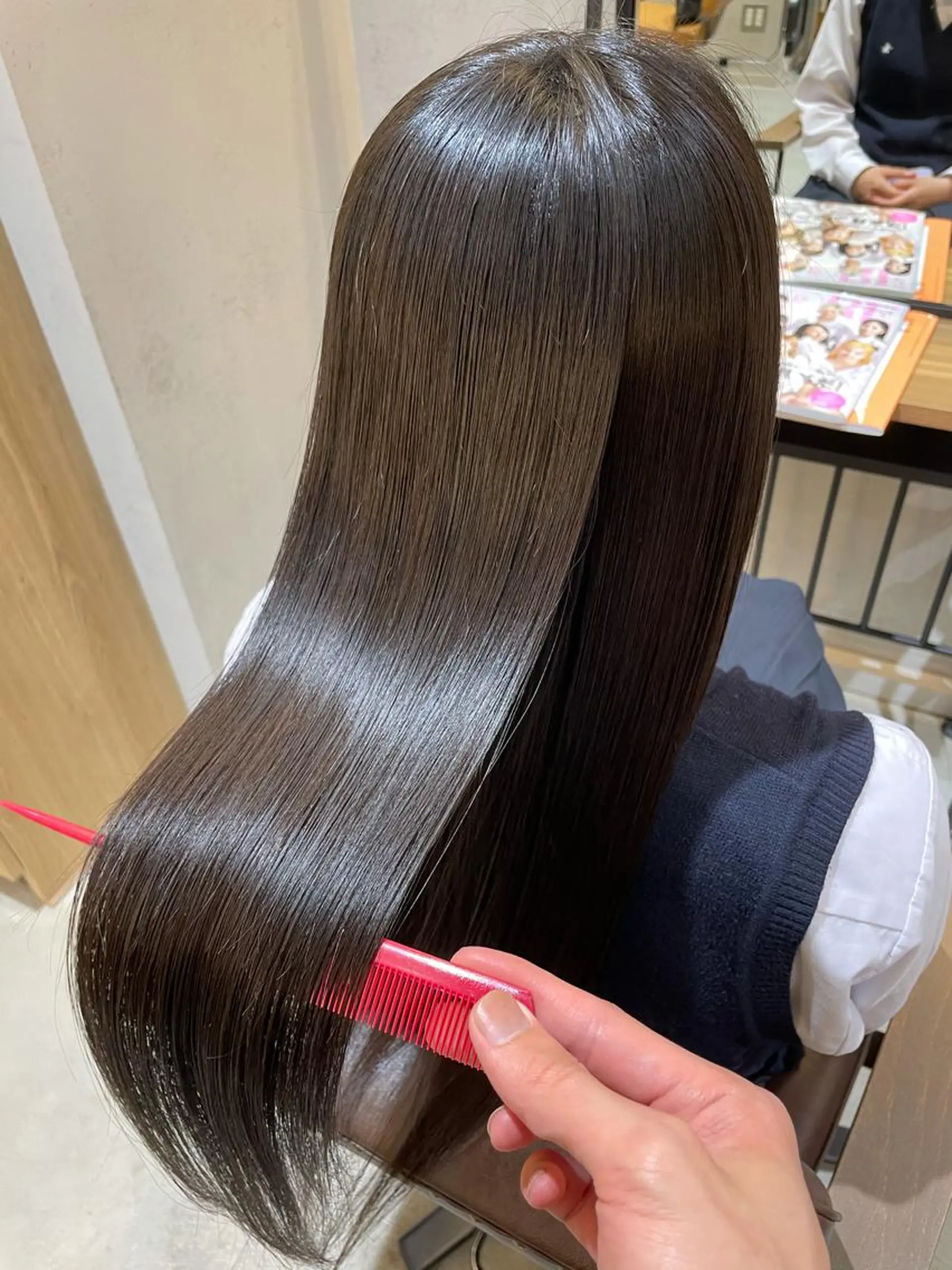 セミロング 髪質改善 トリートメント カット トリートメント ♦️モテ髪創作者 SUGA♦️のヘアスタイル