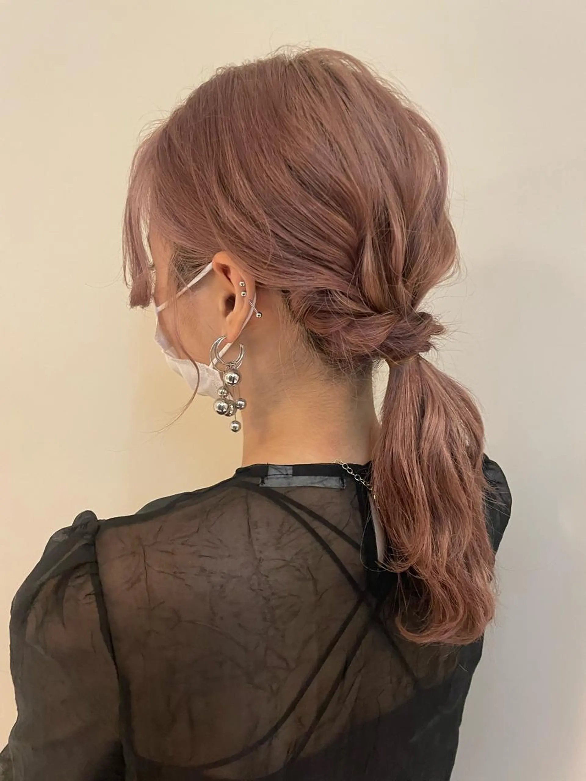 カラー ヘアカラー ヘアセット 天王寺 hinataのヘアスタイル