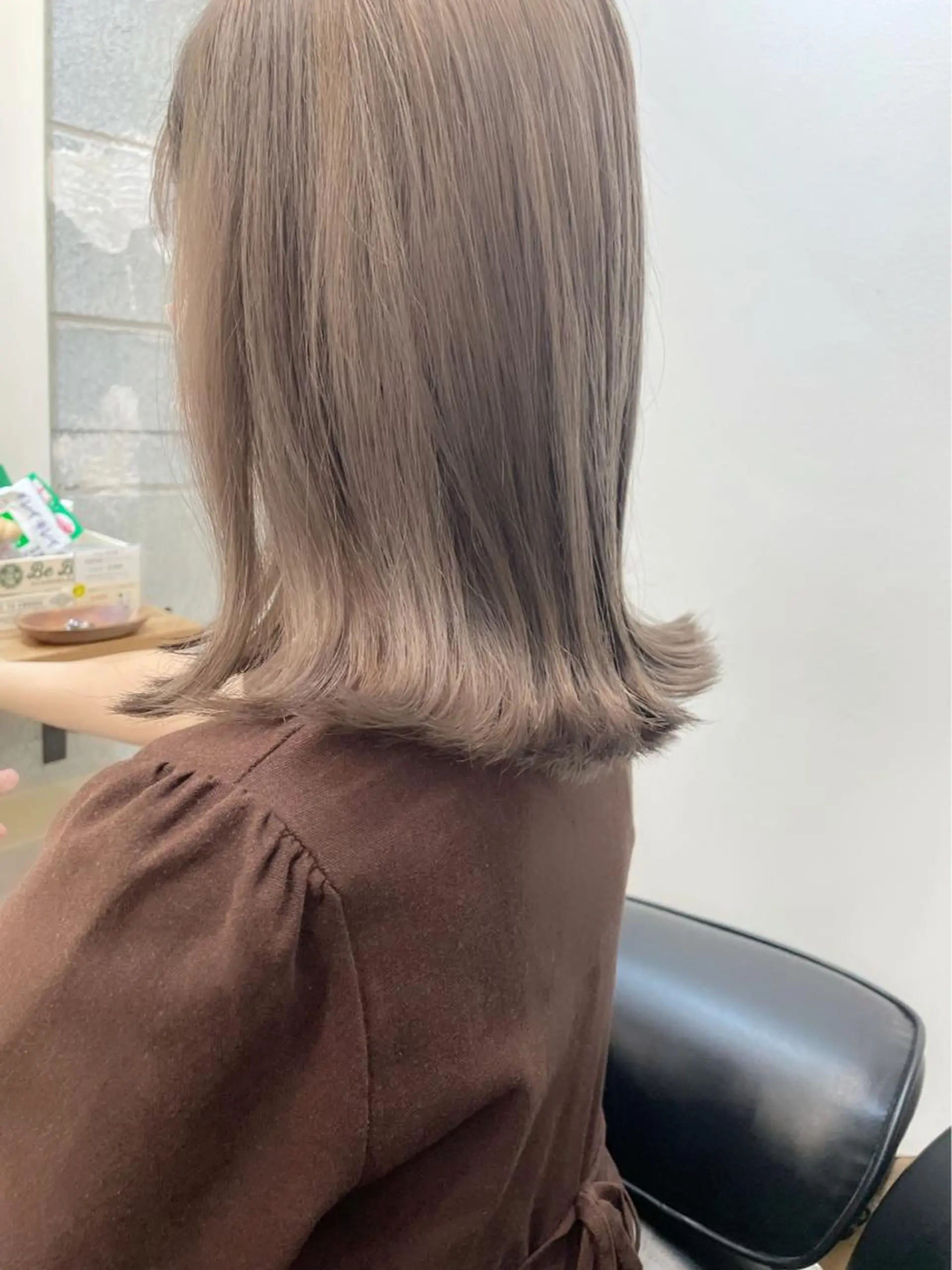 ロング まいか🤎髪質改善 ミルクティーボブ🎀のヘアスタイル