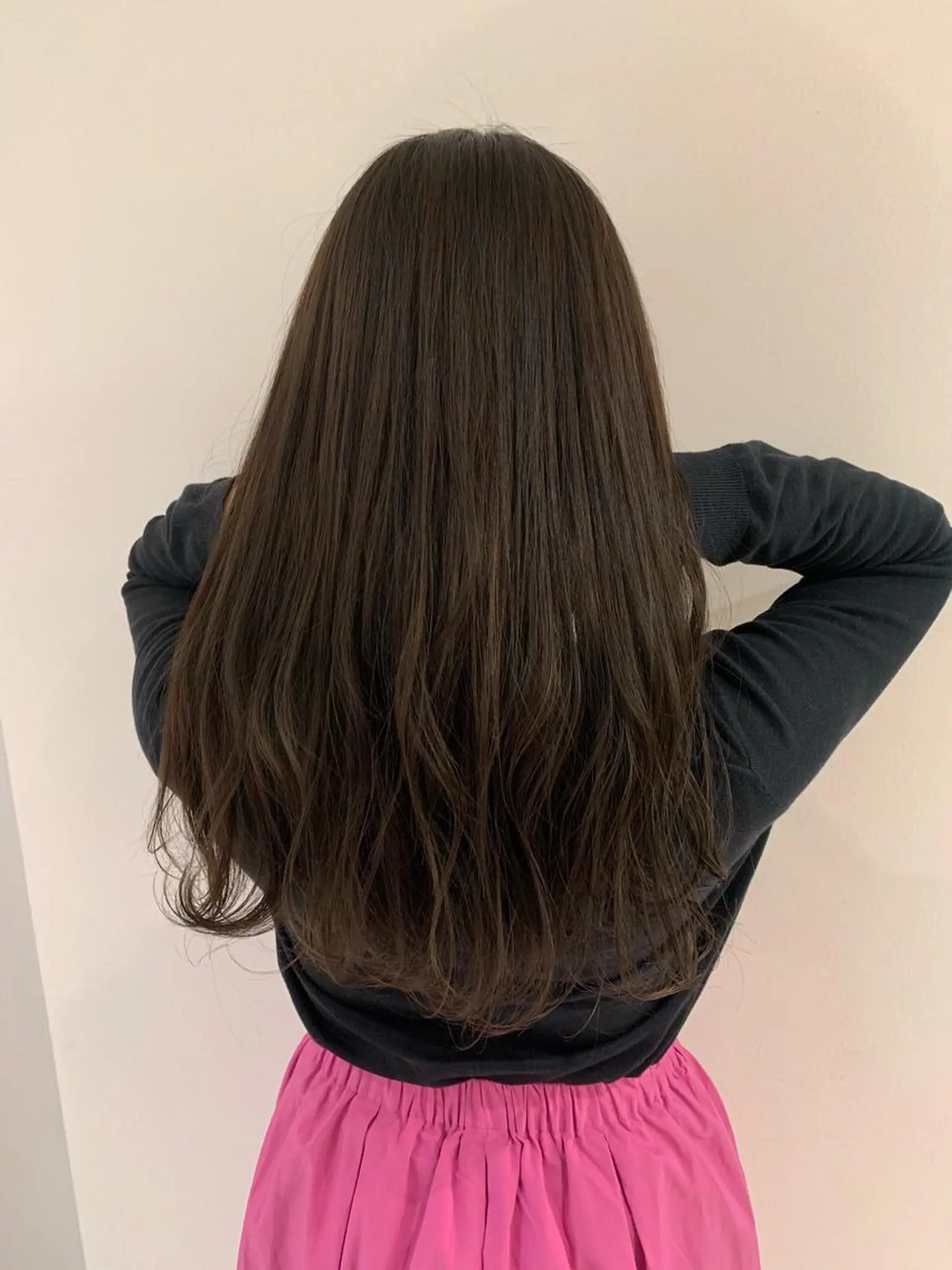 ロング アッシュ newi 京橋 【yuuki】のヘアスタイル