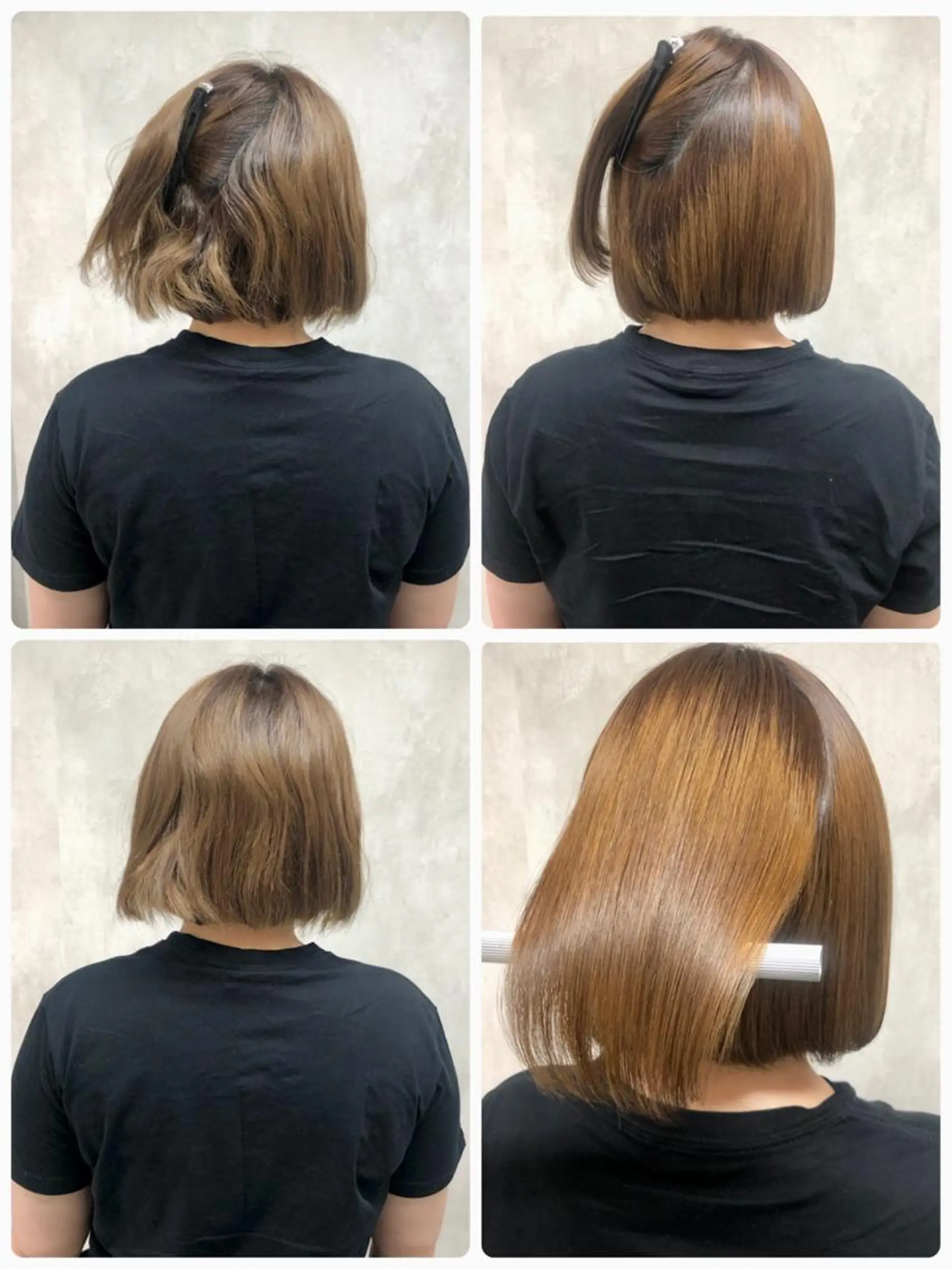 ショート 縮毛矯正 トリートメント 満足度⭕️縮毛矯正師 谷口にお任せを👍のヘアスタイル