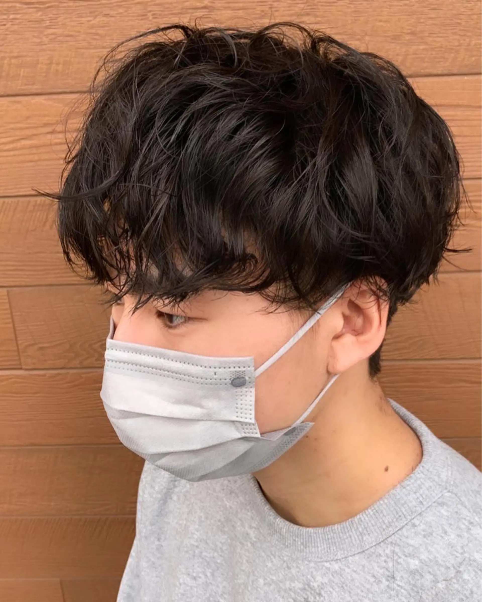 パーマ メンズ カット パーマ RAY+beauty 安藤優樹のヘアスタイル