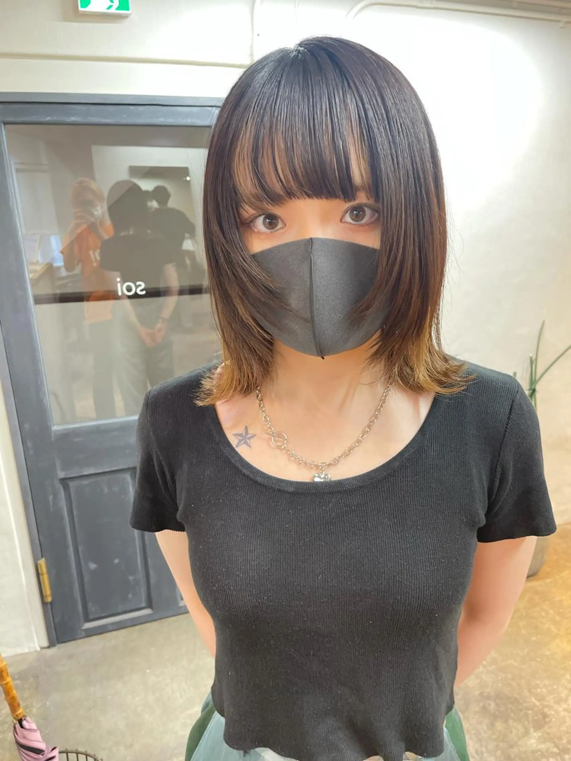 ショート カラー 斎藤祐樹 /レイヤー/パーマのヘアスタイル