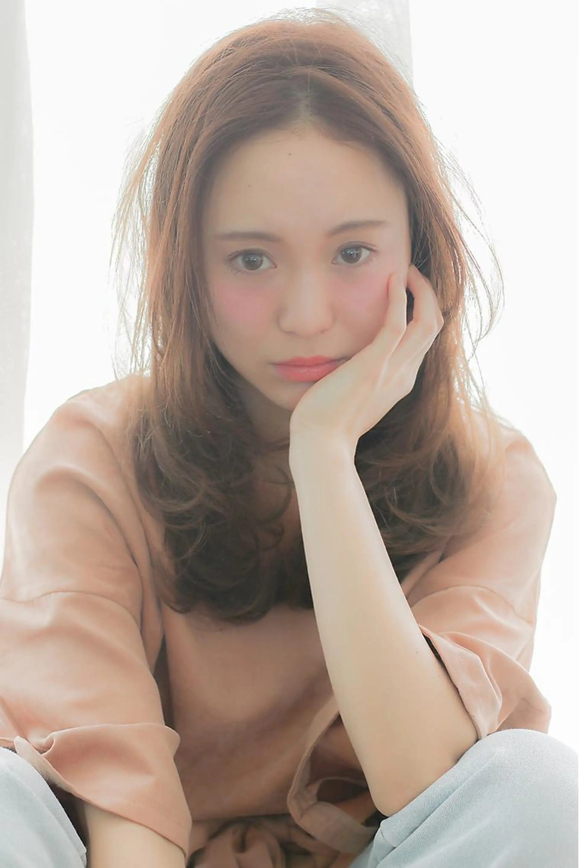 セミロング カット 縮毛矯正 トリートメント CLAN クランのヘアスタイル