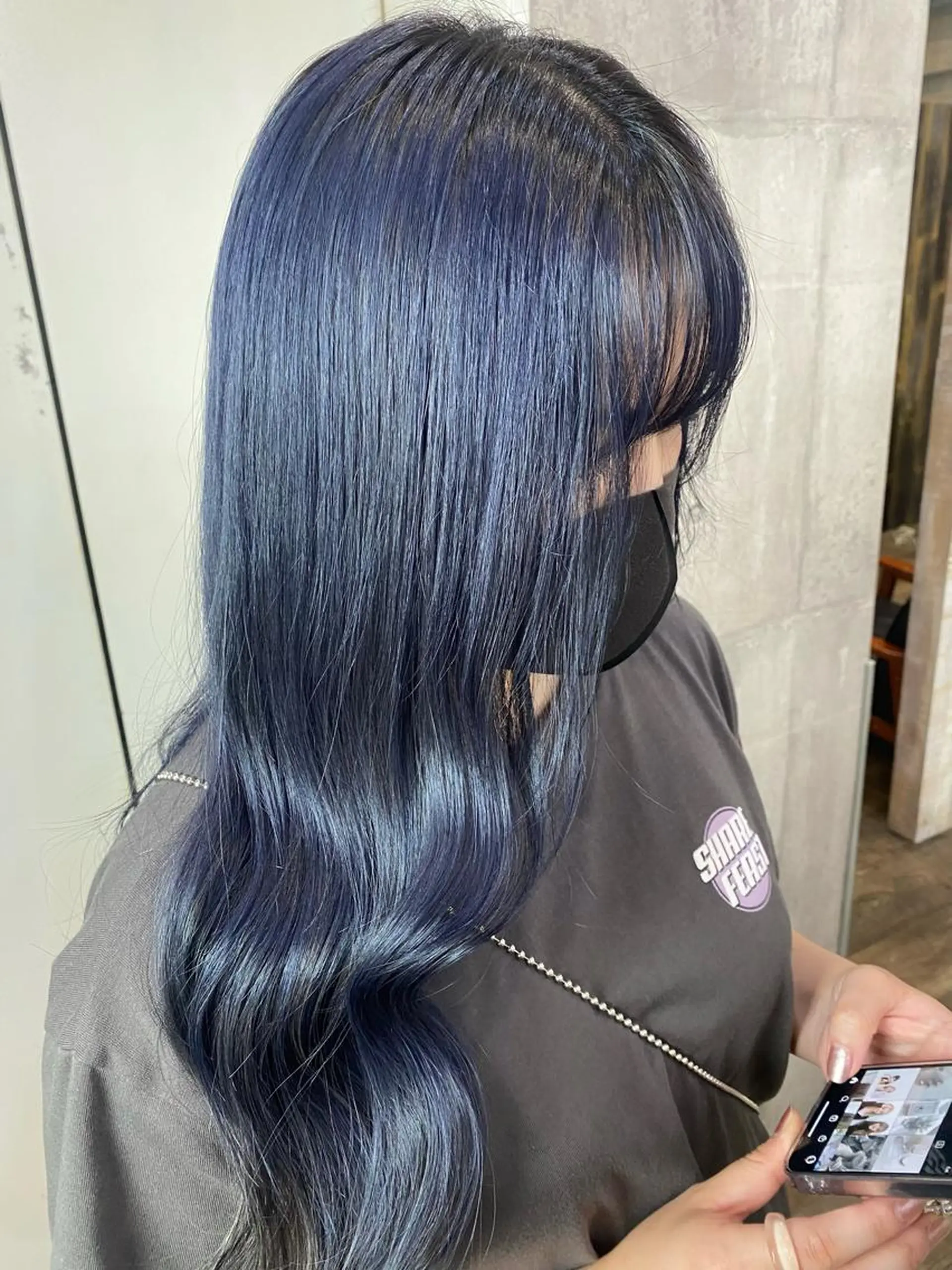 ミディアム Zina西新 井上貴幸のヘアスタイル