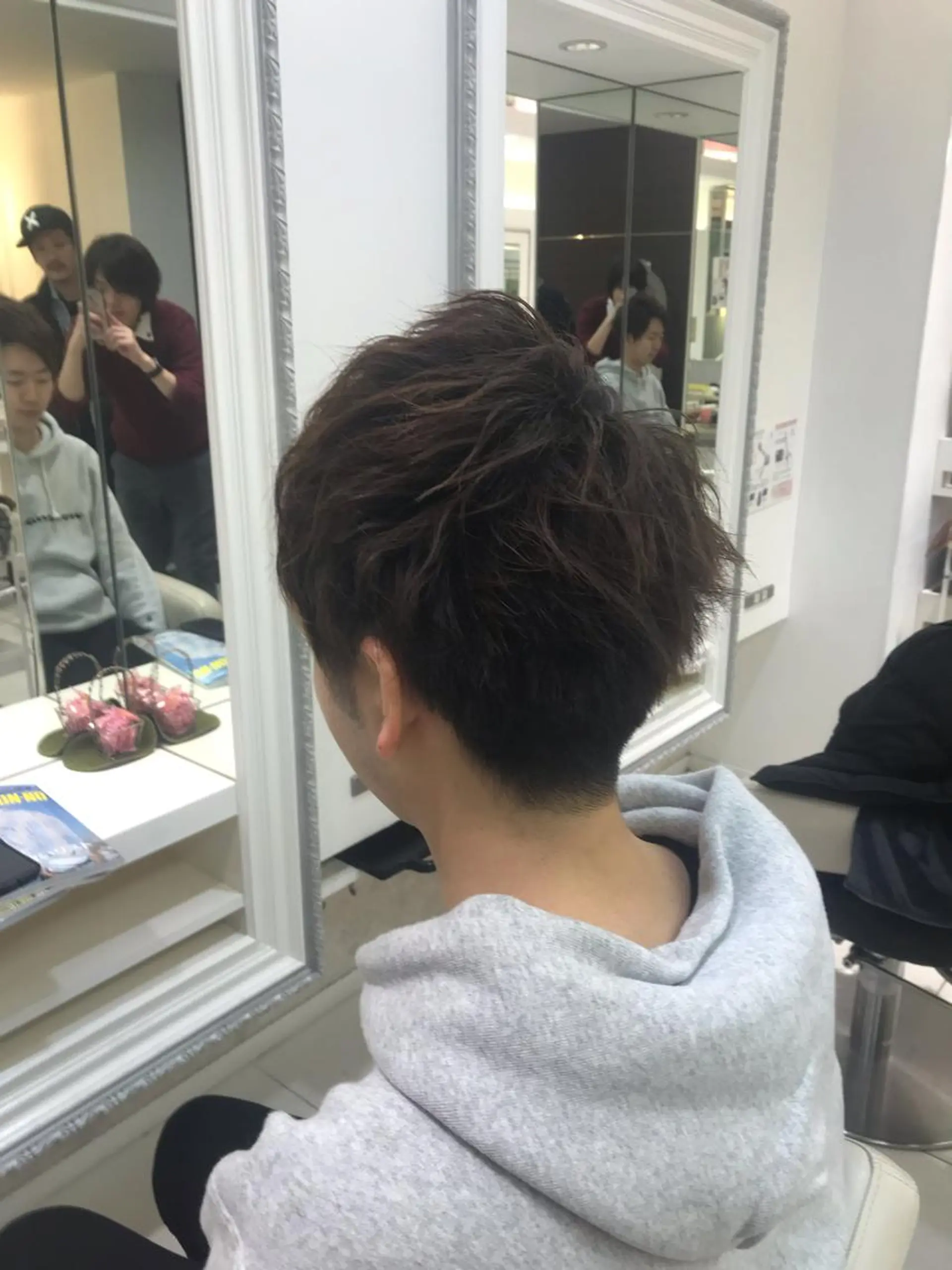 ショート クリーピー　オーナー 福田 将太のヘアスタイル