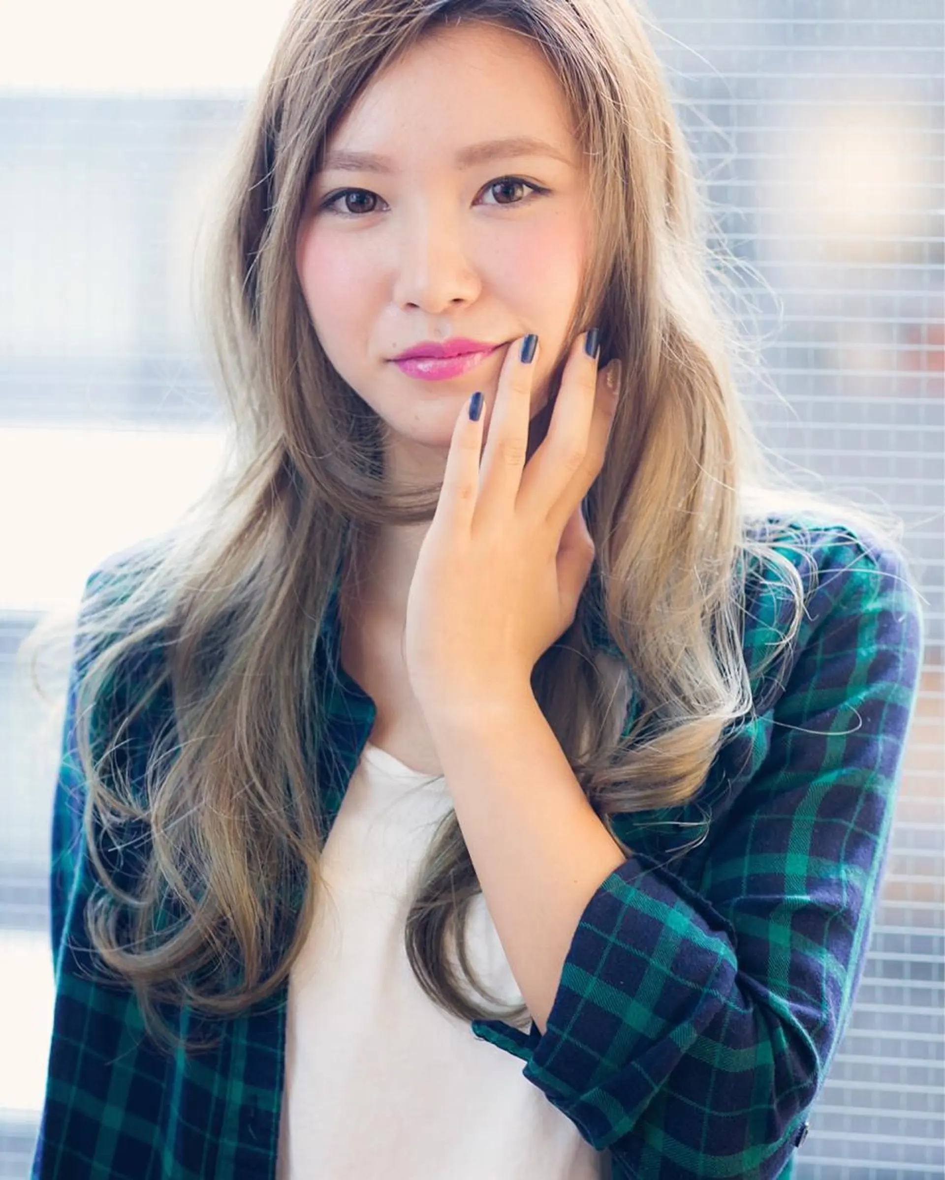 ロング 薬剤付きシェアサロン 店長タチバナのヘアスタイル