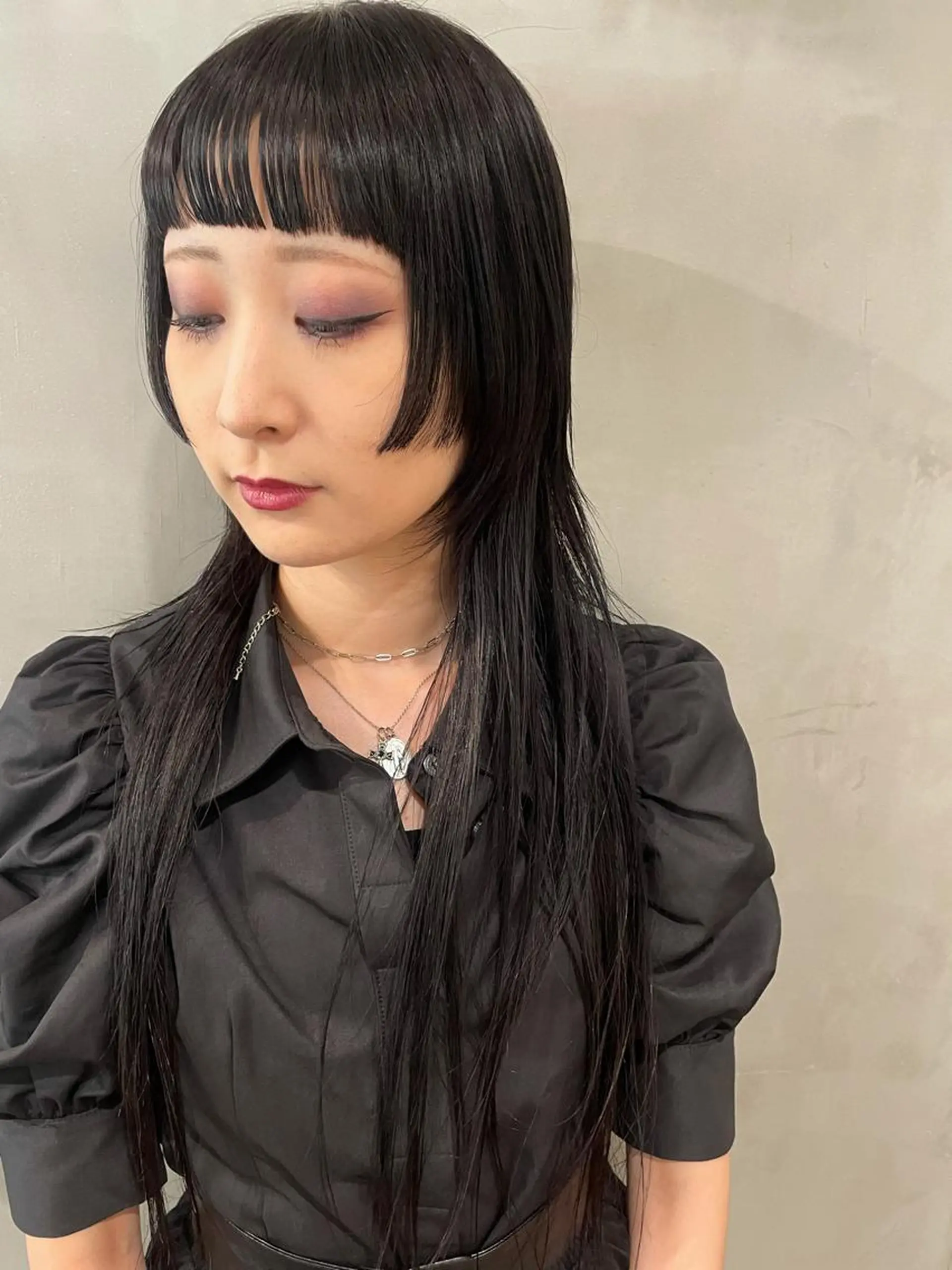 ロング カット トリートメント 優 作のヘアスタイル