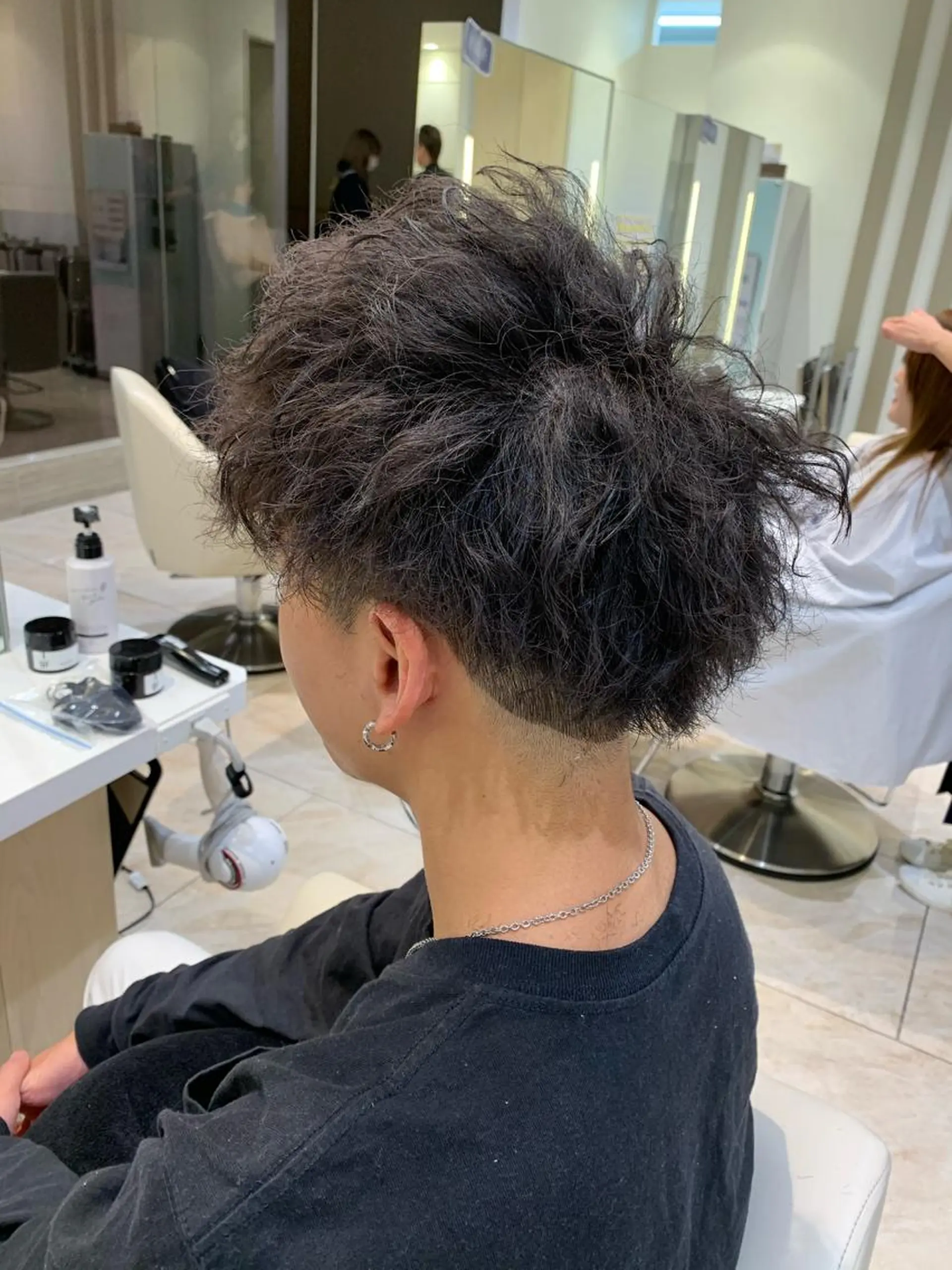 ショート パーマ メンズ ケンジアネッタ Men'sのヘアスタイル