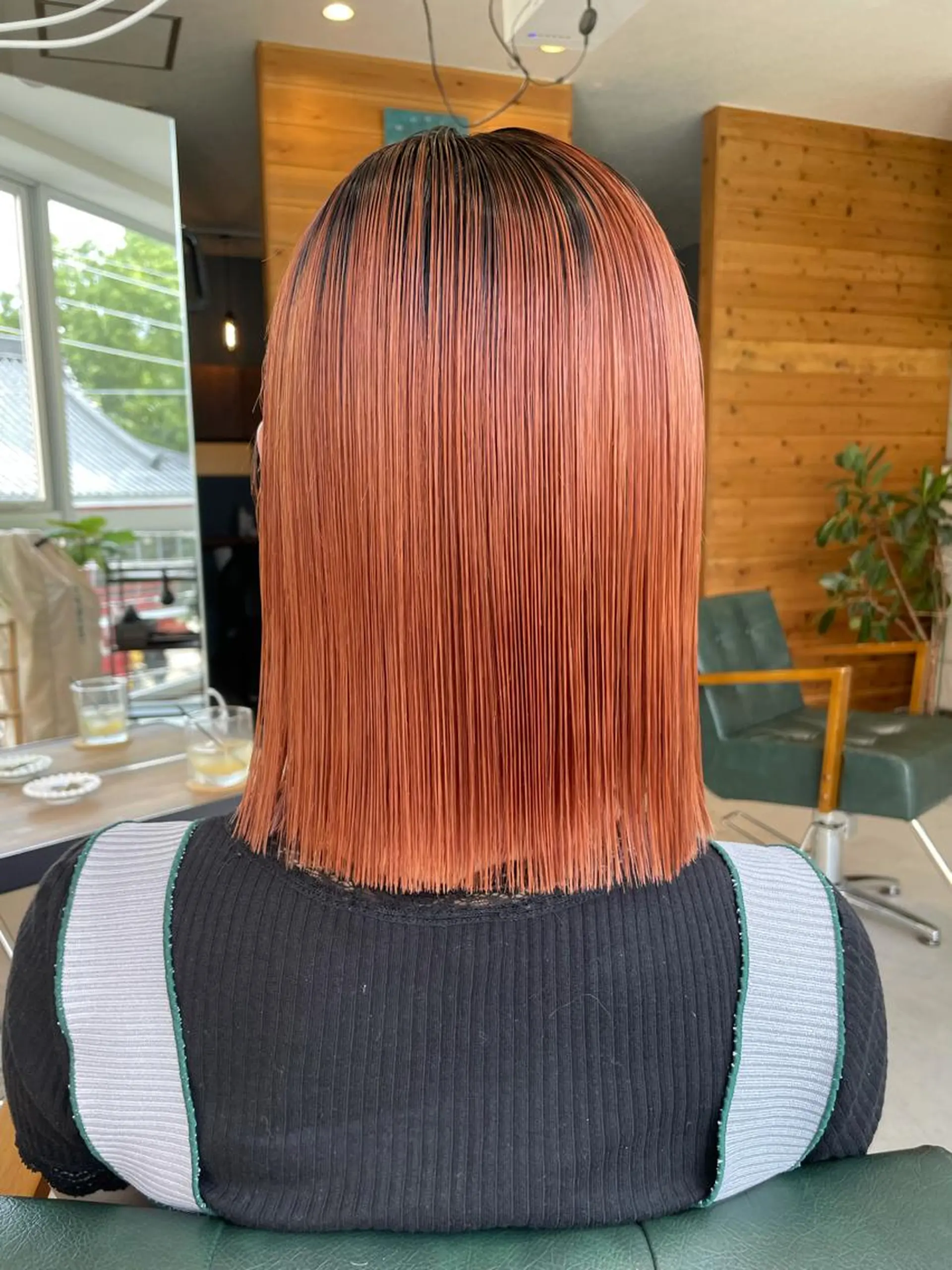 ミディアム カラー ill.所属・ill［イル］大須 ダブルカラー髪質改善のヘアスタイル