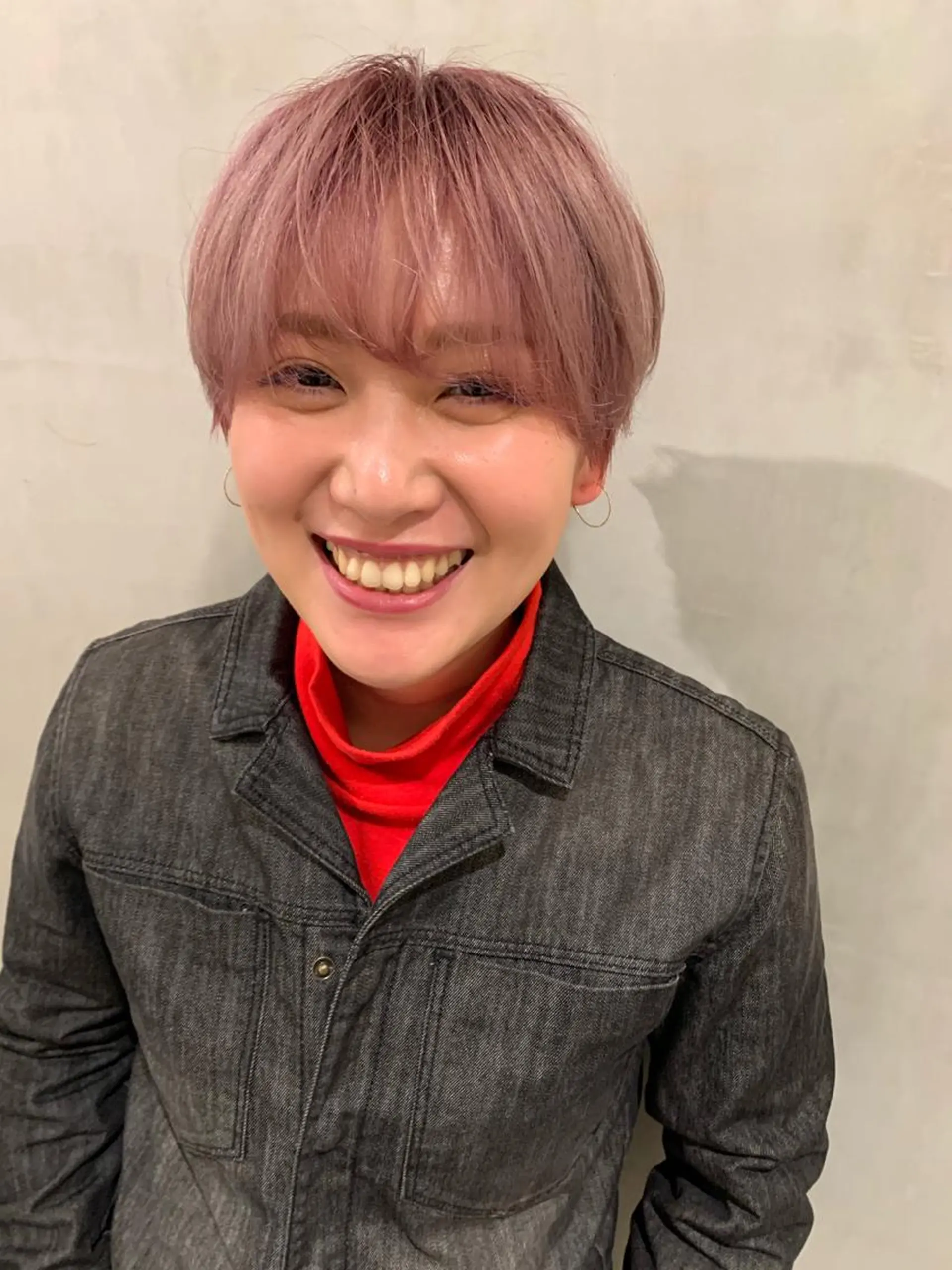 ショート カラー カット ヘアカラー トリートメント 優 作のヘアスタイル