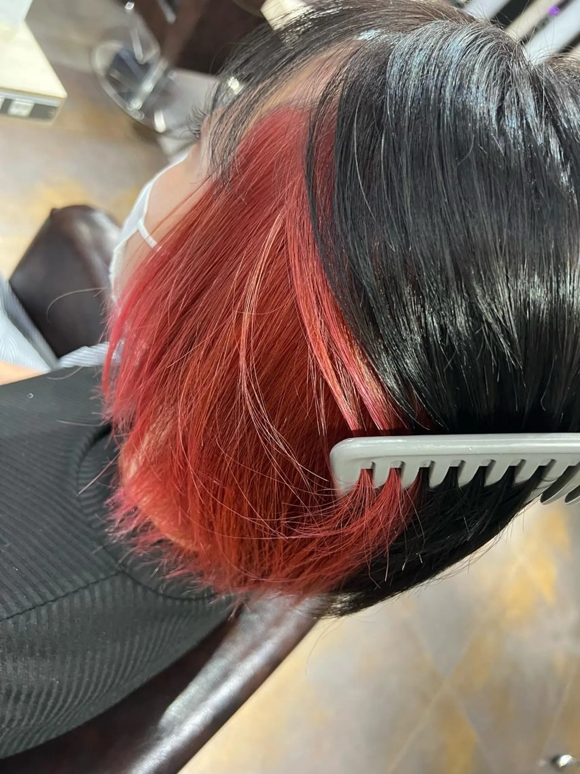 ショート シールエクステ ボブ エクステ ハイライト 髪質改善 ヘアカラー ミルクティーハイトー ン💖副店長mikaのヘアスタイル