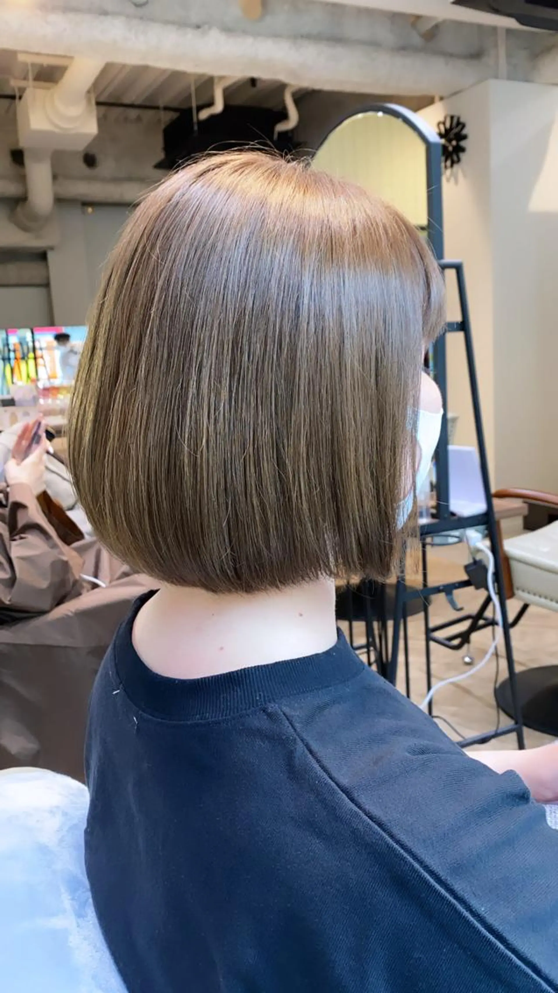 ミディアム カラー ヘアカラー トリートメント 新宿 / Aujua ｿﾑﾘｴ🫧森田涼介のヘアスタイル