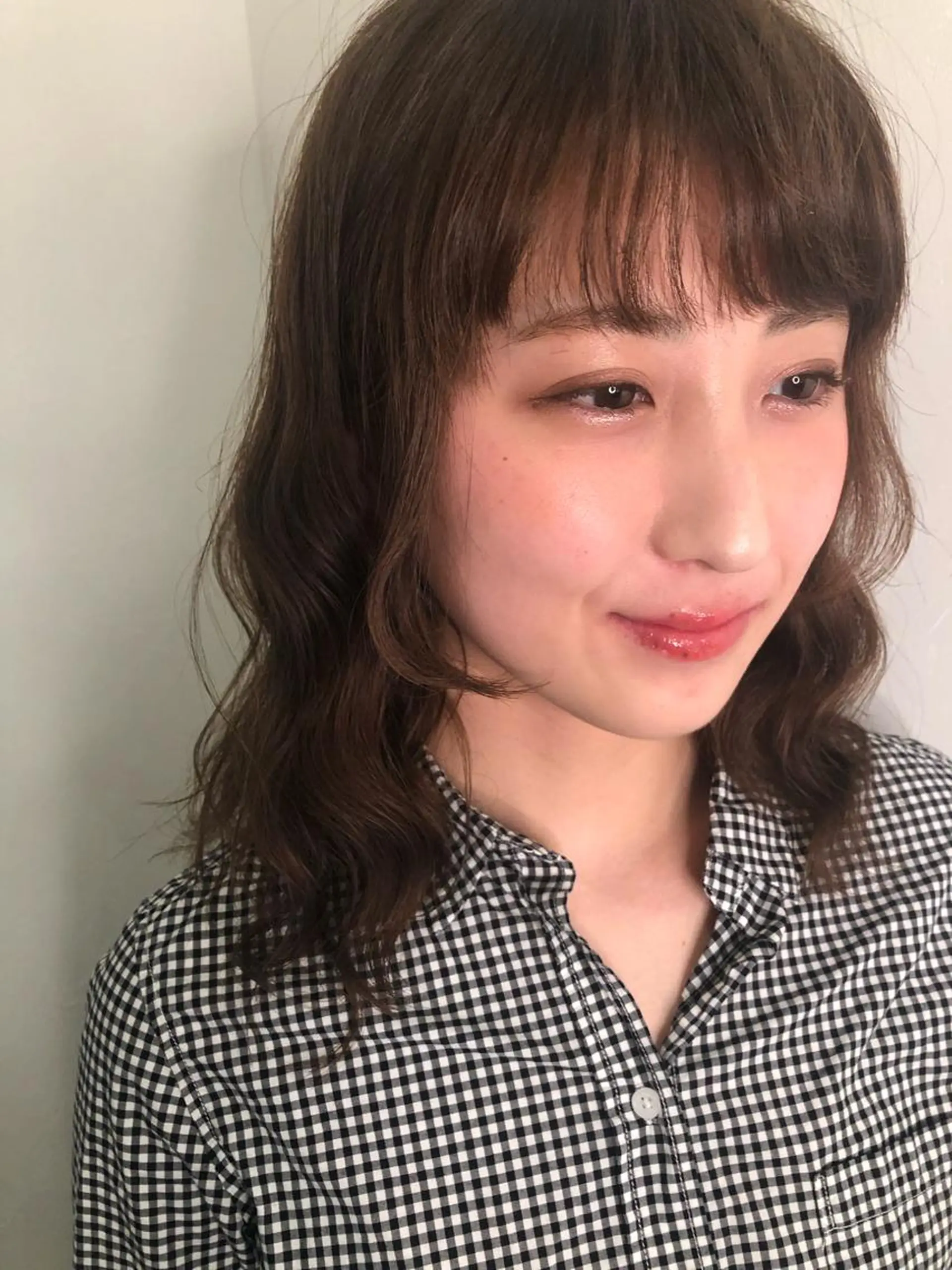 ミディアム カラー パーマ ヘアアレンジ apish aoyama所属・武 愛子の眉毛・アイブロウイメージ