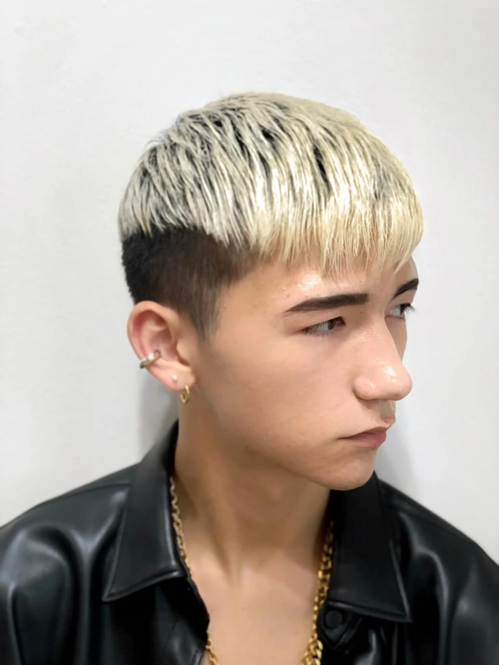 ショート カラー メンズ メンズ韓国風 メンズベリーショート ベリーショート 韓国風ヘア ショートヘア その他 メンズStylist 山根慧のヘアスタイル