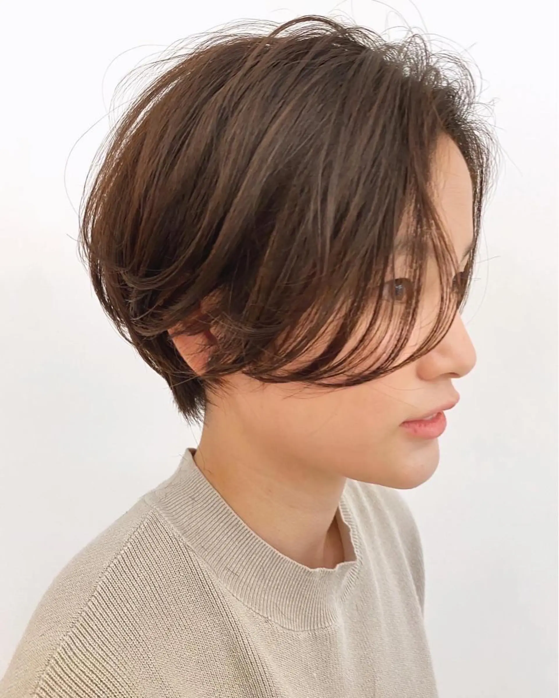 ショート たけしま はるみのヘアスタイル