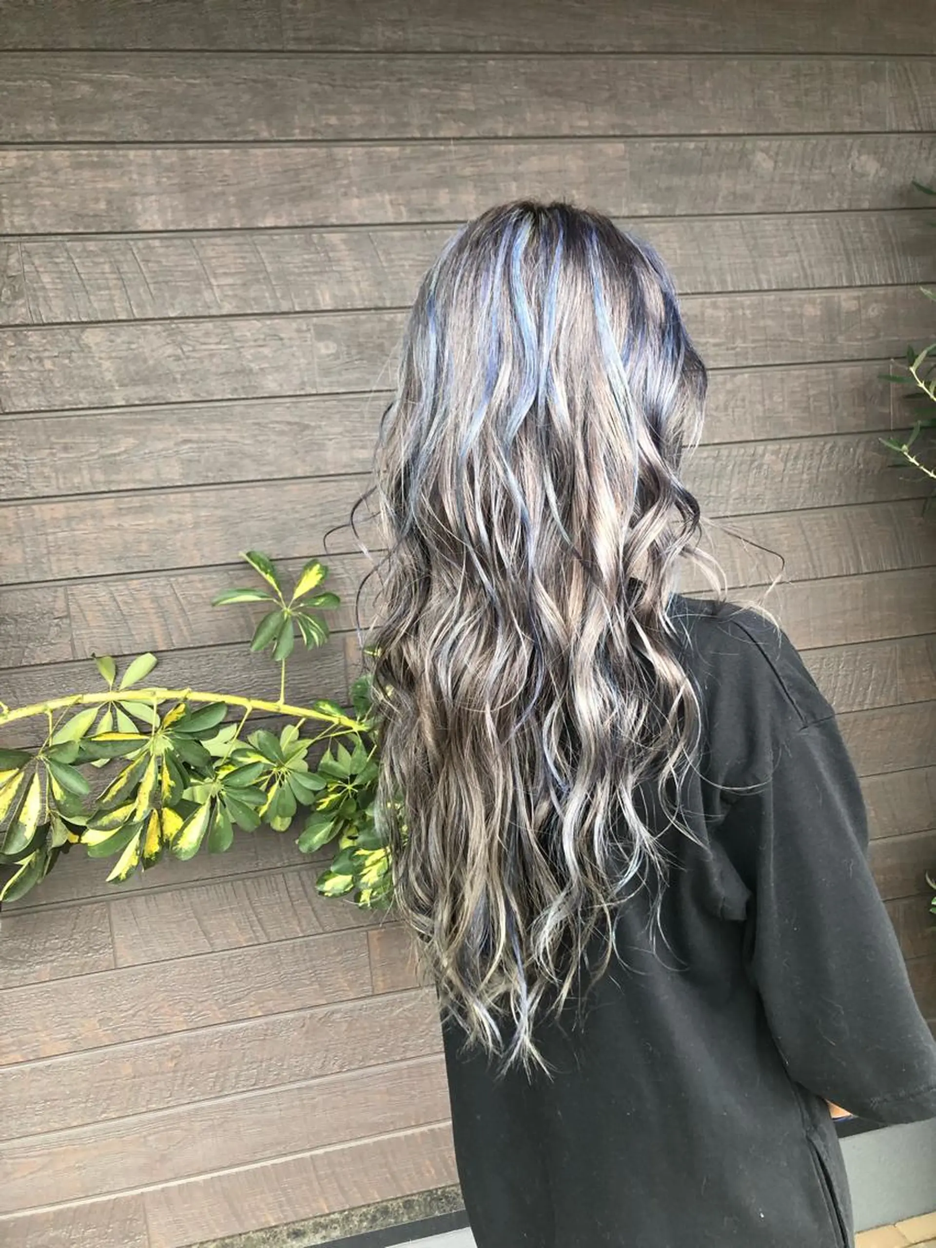 ロング 太白区白髪ぼかし/ ボブカット/千葉達人のヘアスタイル