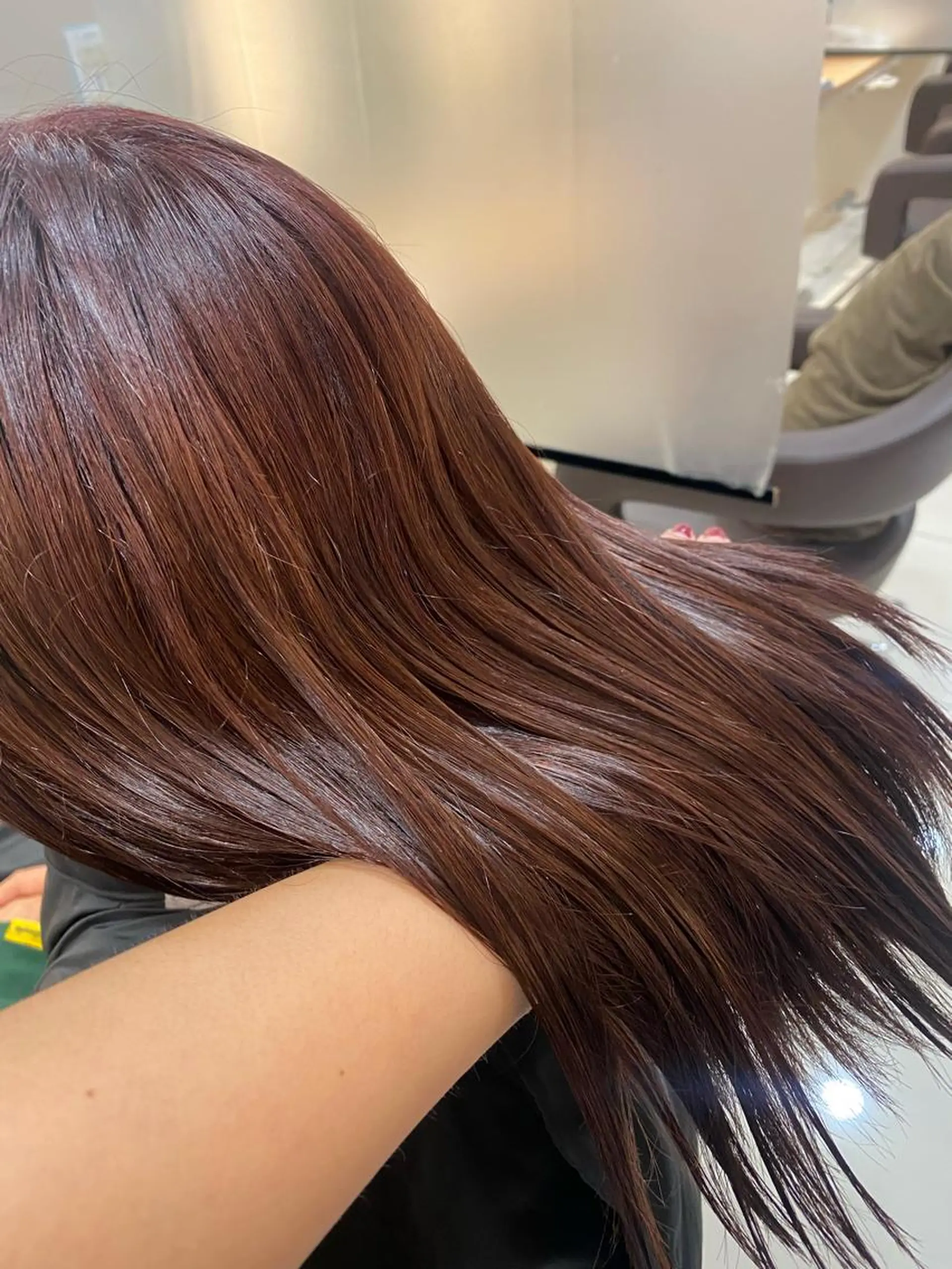 セミロング カラー ブリーチ ダブルカラー ブリーチなしカラー ピンクカラー ヘアカラー トリートメント 波巻き/メンズ/ ショート/☆いとみなのその他イメージ