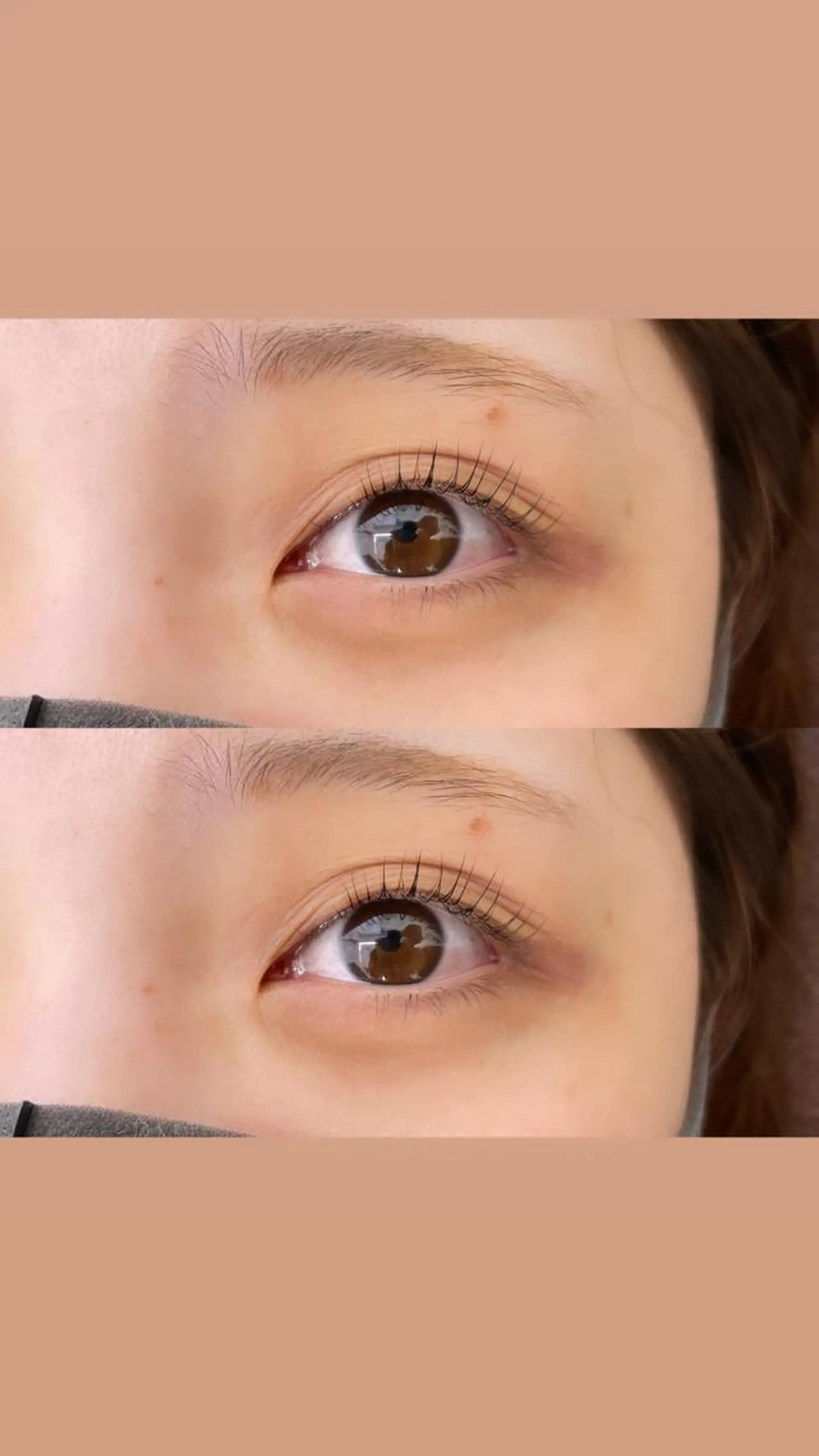 マツエク・マツパ アイブロウ メンズアイブロウ パリジェンヌラッシュリフト まつげパーマ 一重×まつ毛パーマ マツパ 繁沢 吏乃の眉毛・アイブロウイメージ