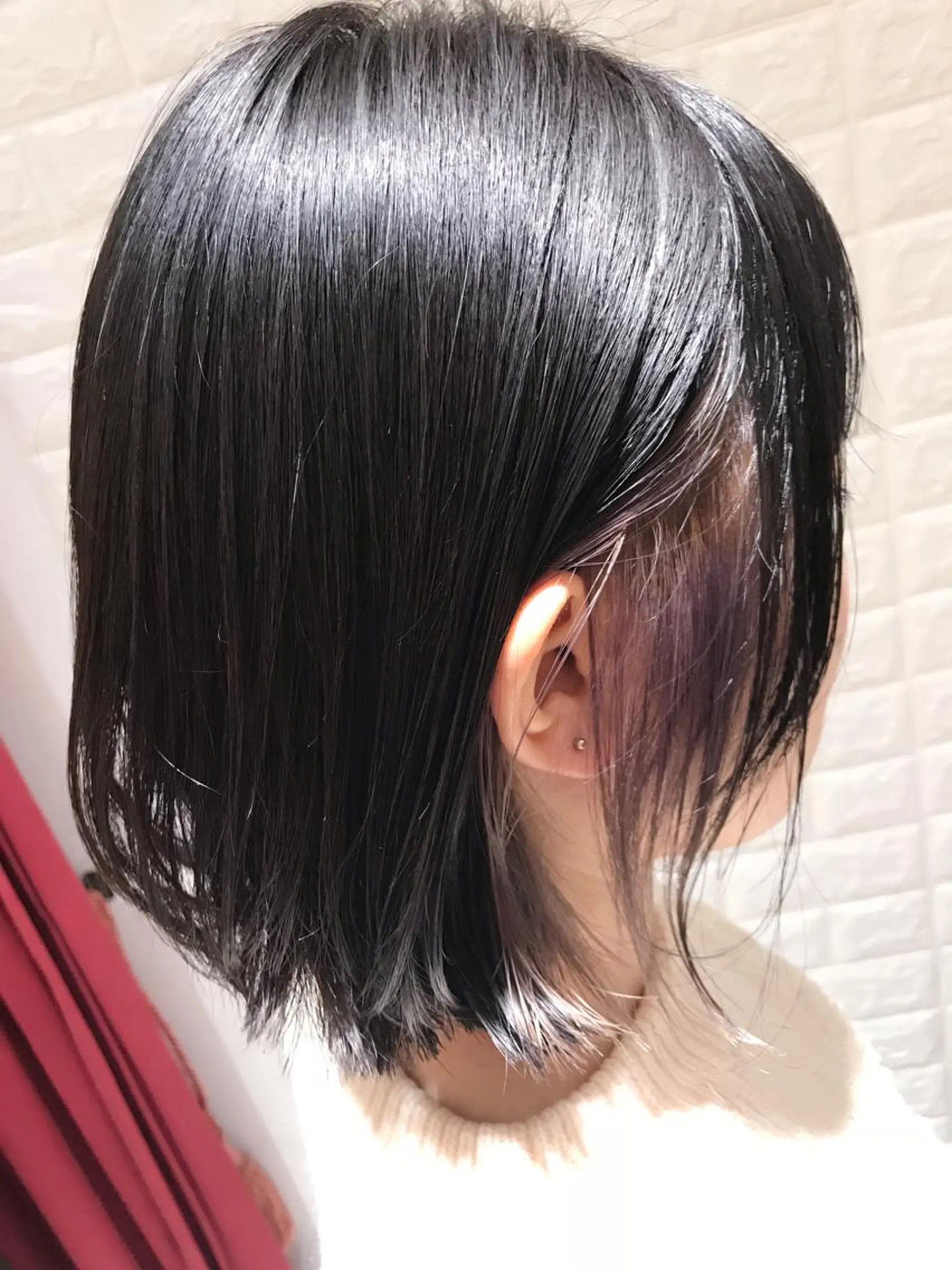 ミディアム カラー BEBE所属・ご新規様限定 透明感カラーKANAのヘアスタイル