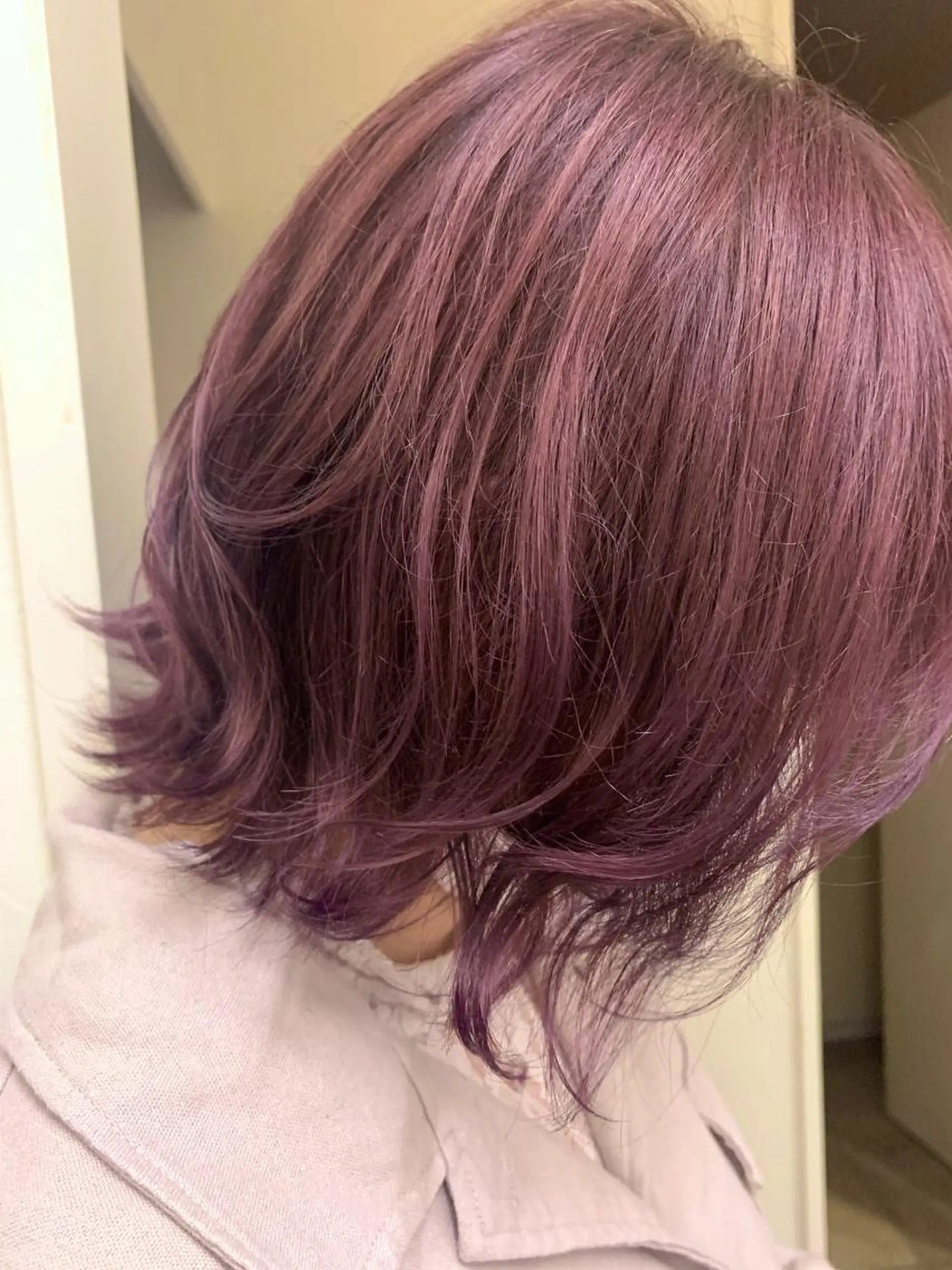 カラー ブリーチ ラベンダーカラー ピンクカラー ピンクラベンダー 🦋艶モテカラー/ヘ アセット🦋YURIのヘアスタイル