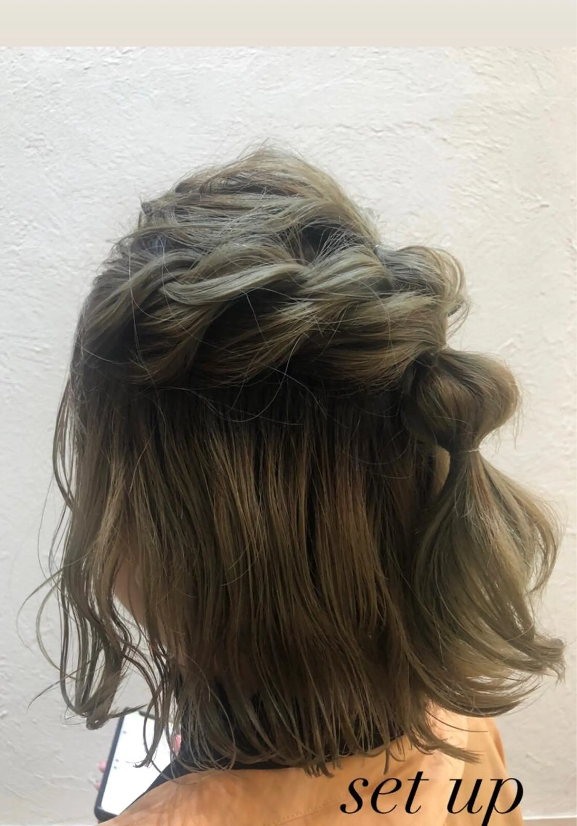 ヘアセット 艶質改善/縮毛矯正 ササキナツミのヘアスタイル